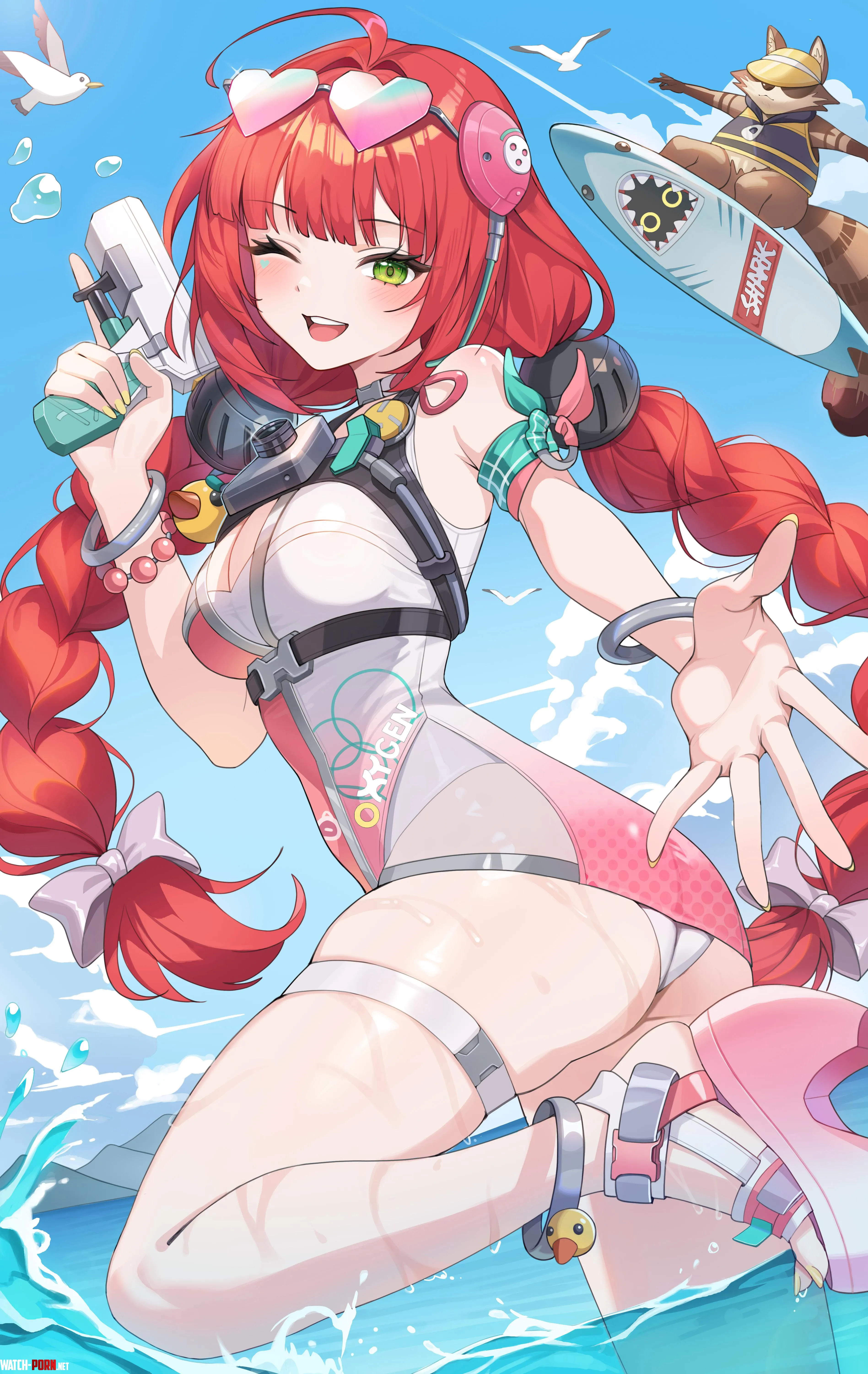 Pool Party Yuzuha (Kookie) [zzzero] by oldupstairs3566