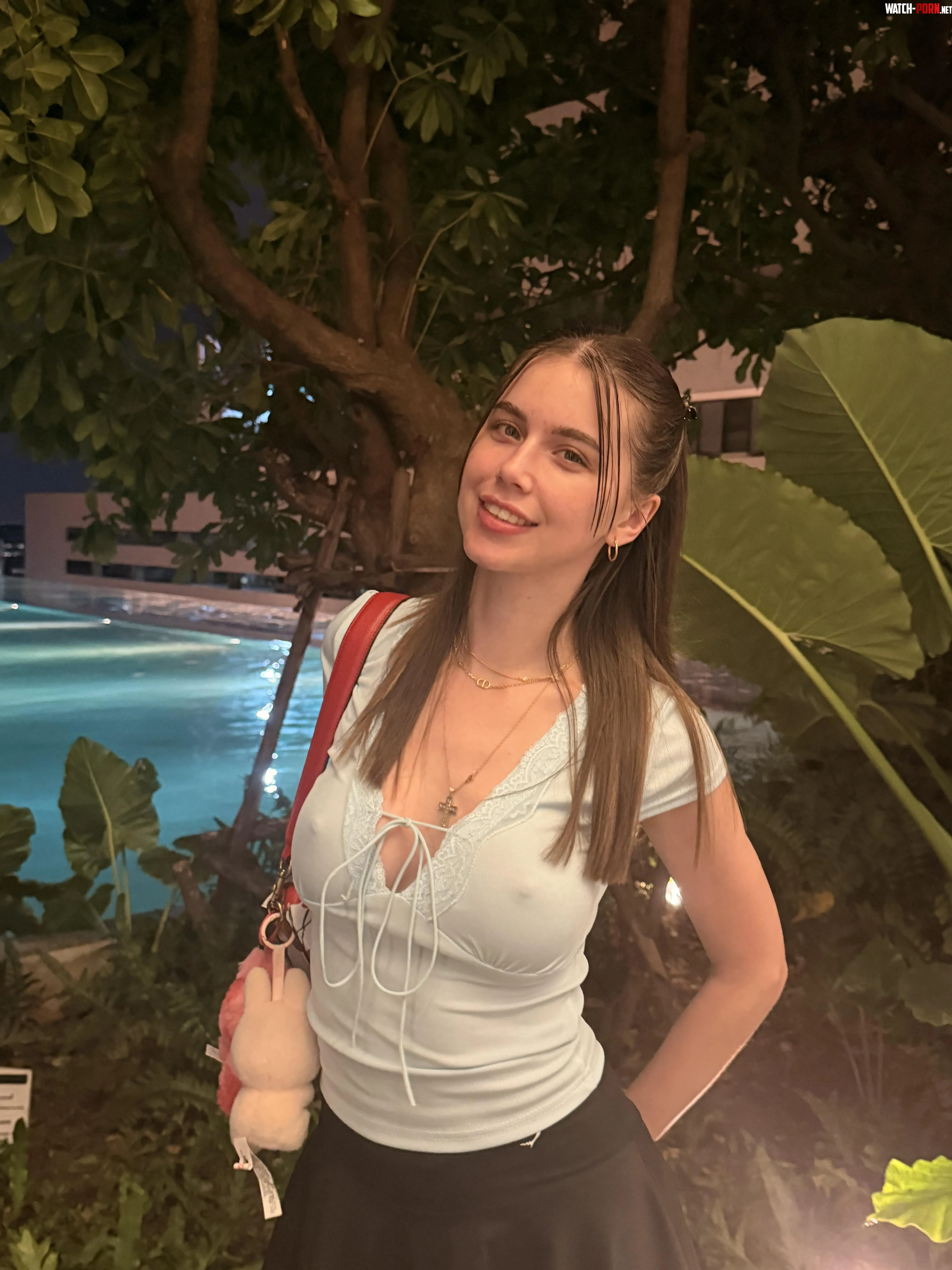 Cute by the pool by Justacutienere