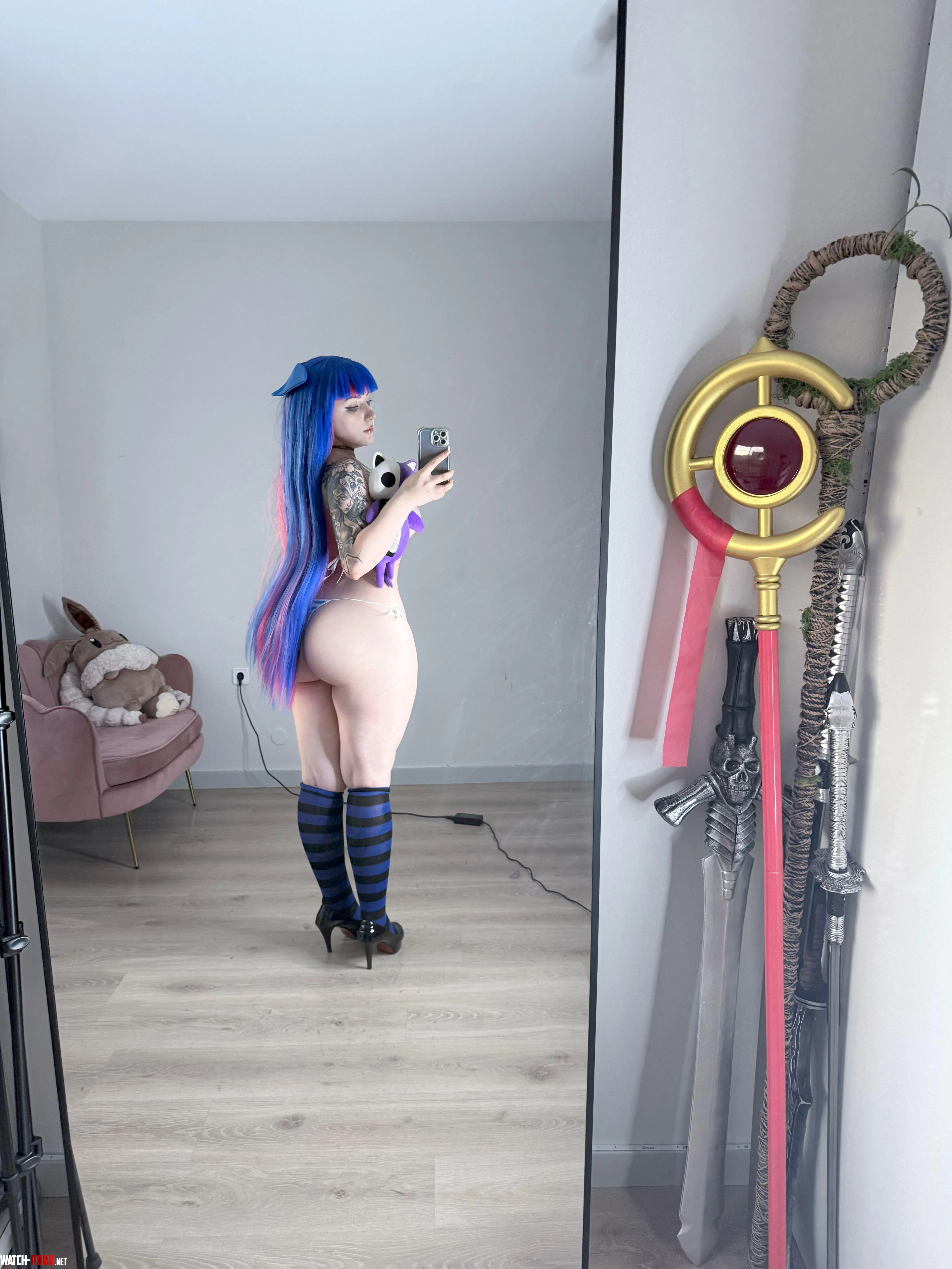 Stocking from Panty & Stocking with Garterbelt by Kuroitsune by TwinkleGiggle