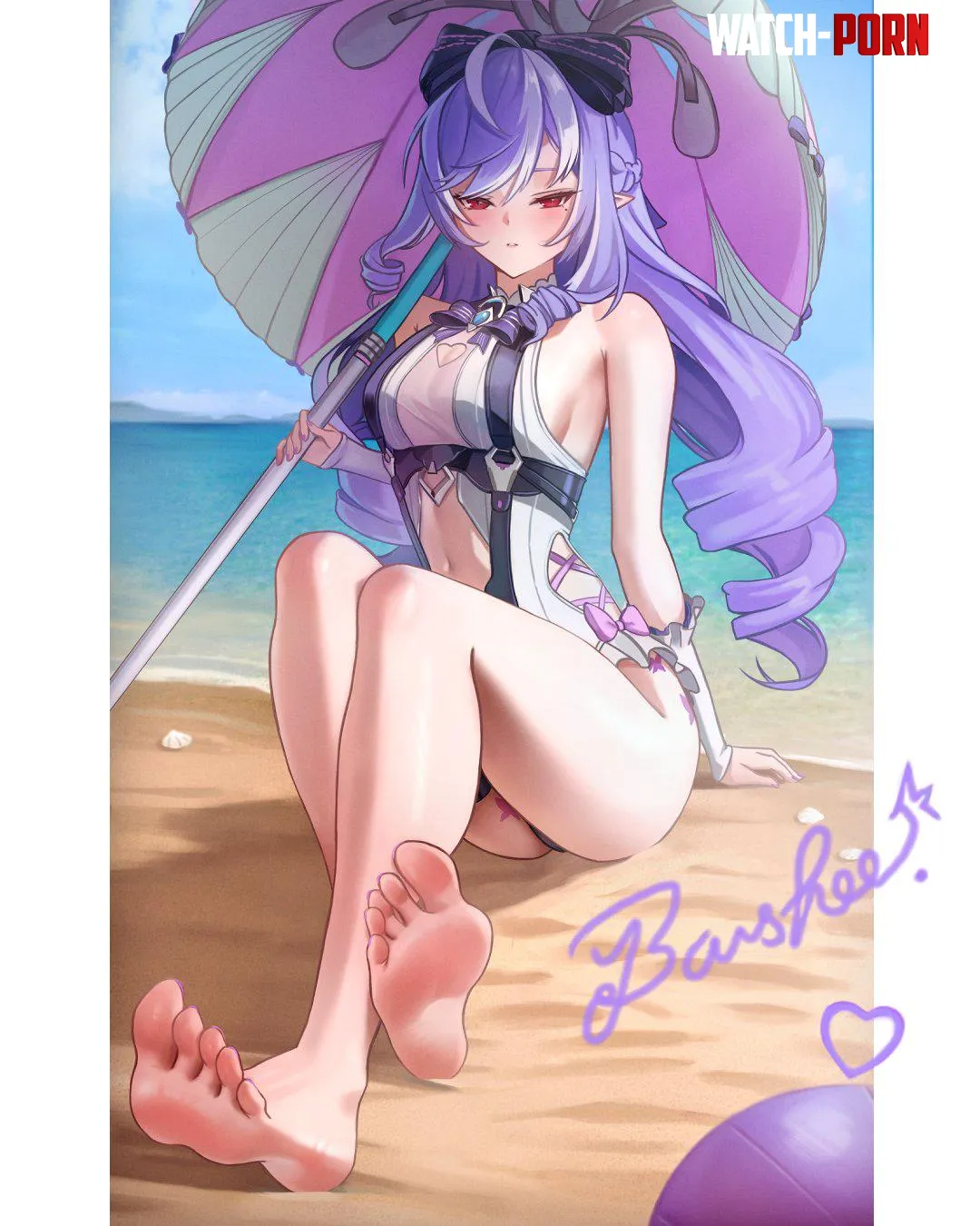 Vivian At The Beach [Zenless Zone Zero] by A_MASSIVE_PERVERT