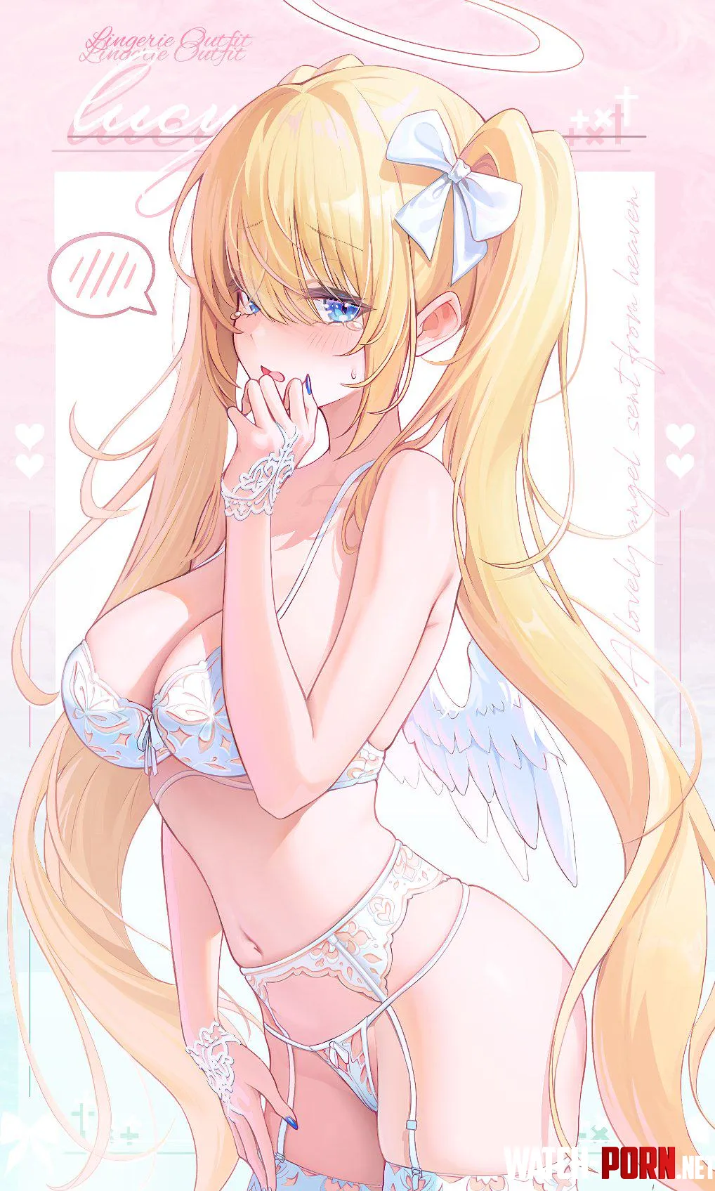 Lingere Angel [Original] by @Kira78718520 by Swift_Scythe