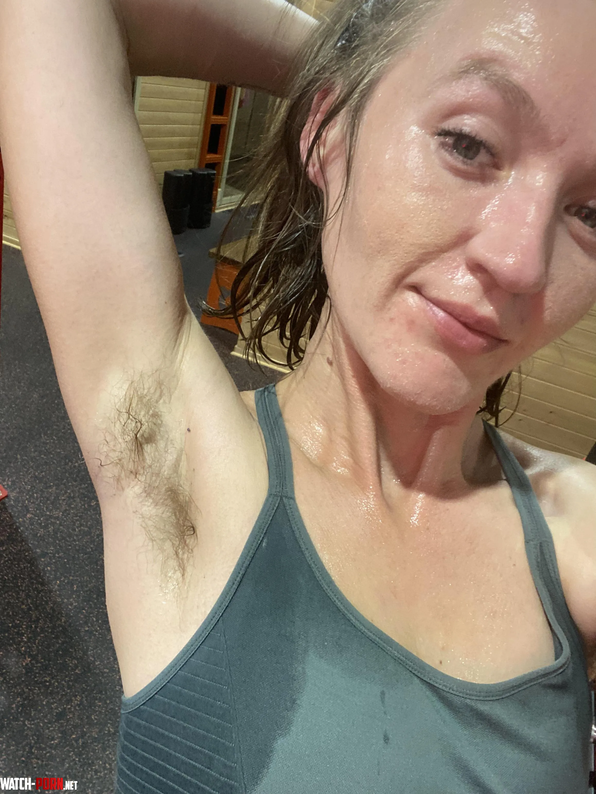 Hairy pits getting in a gym session, I’m not shy! by SpitInMyMouth420_