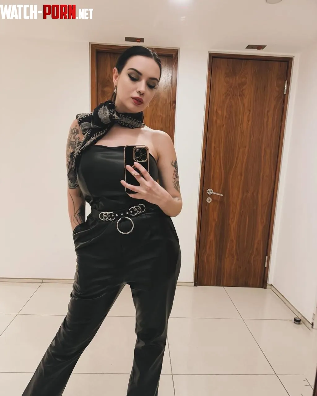 Leather isn’t just a look — it’s power 🖤 by Missrubyalexia