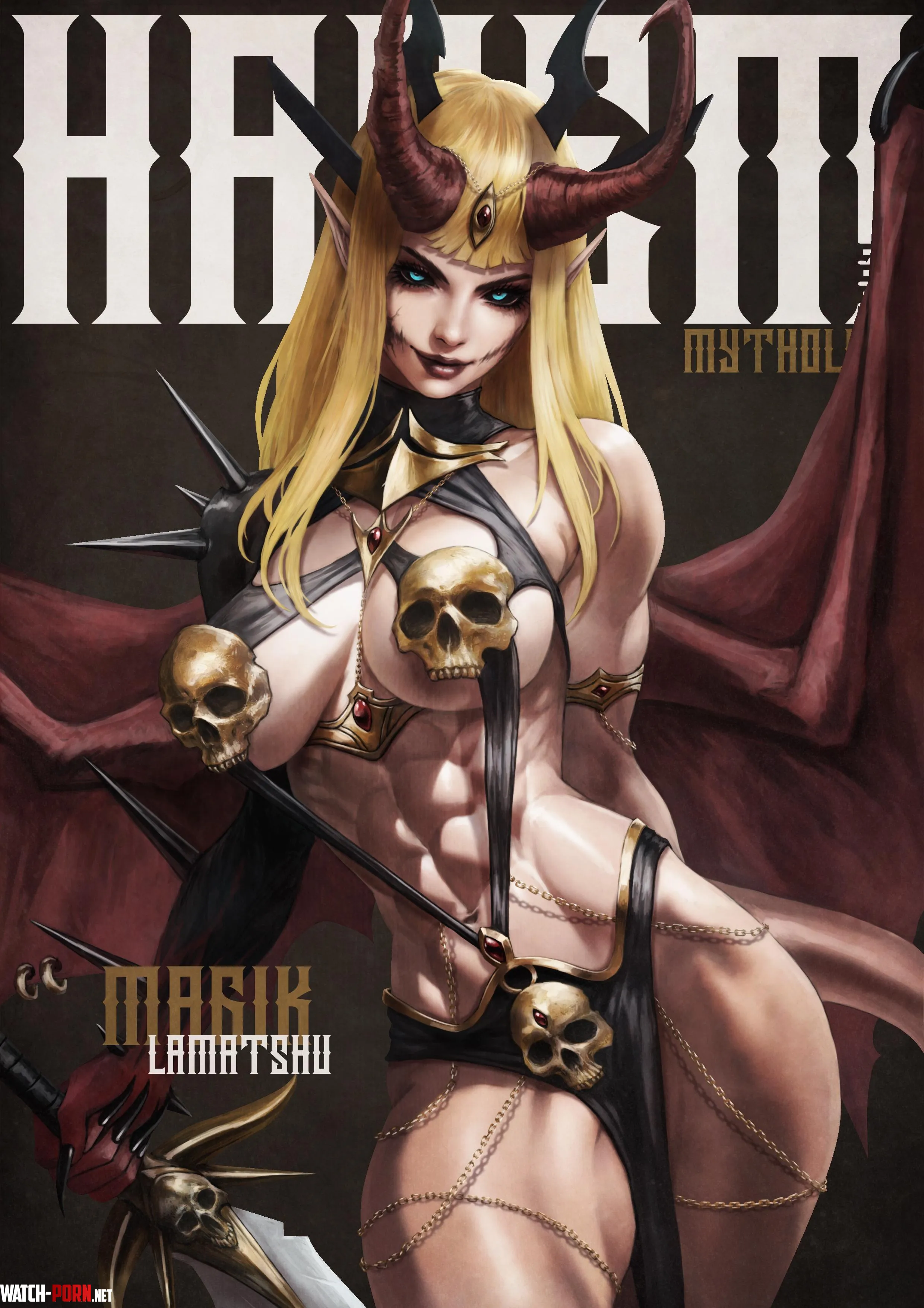 Magik as Lamatshu (Monori Rogue) [Marvel] by EroMestre