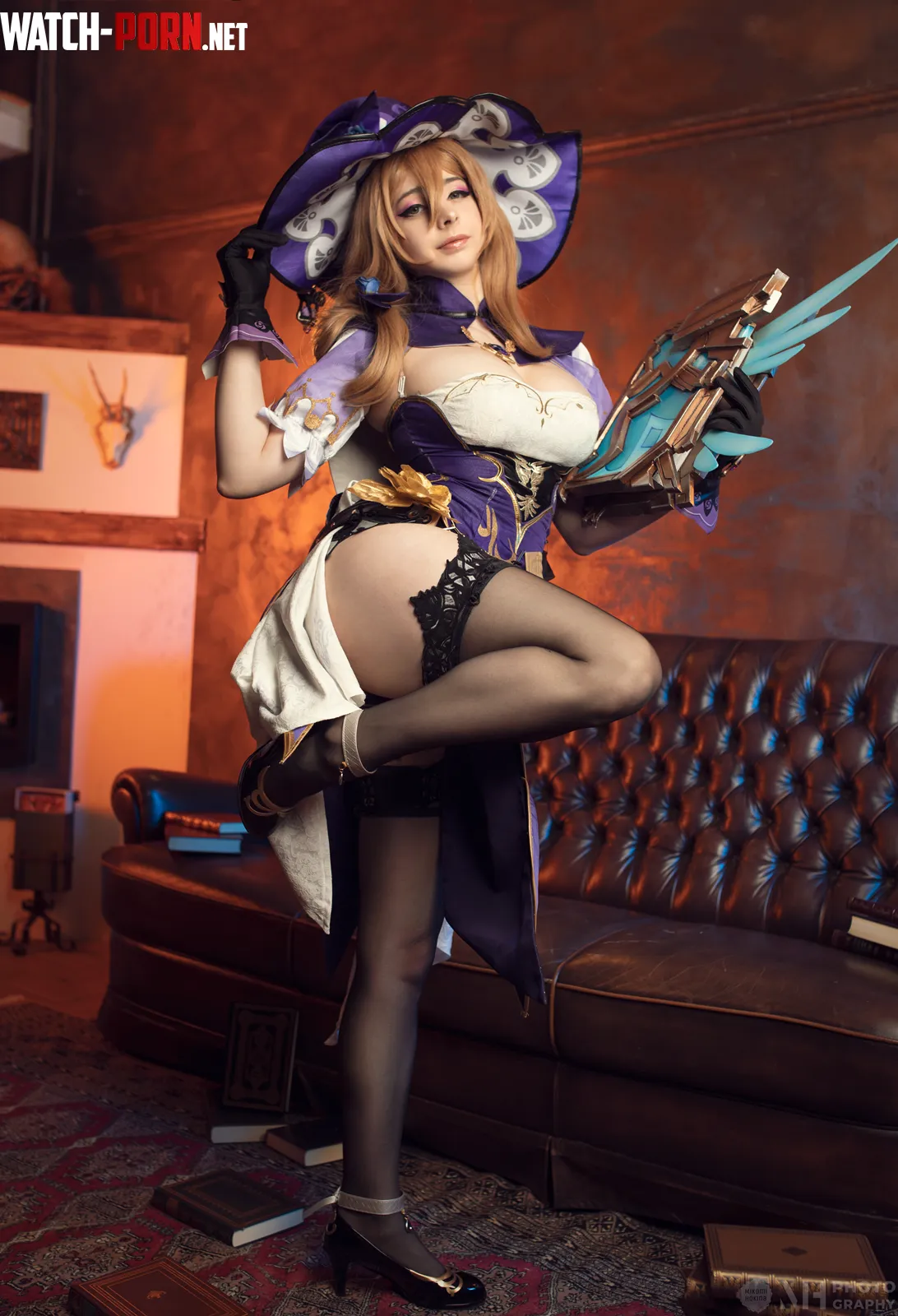 Lisa from Genshin Impact by Mikomi Hokina by mikomihokina_nsfw