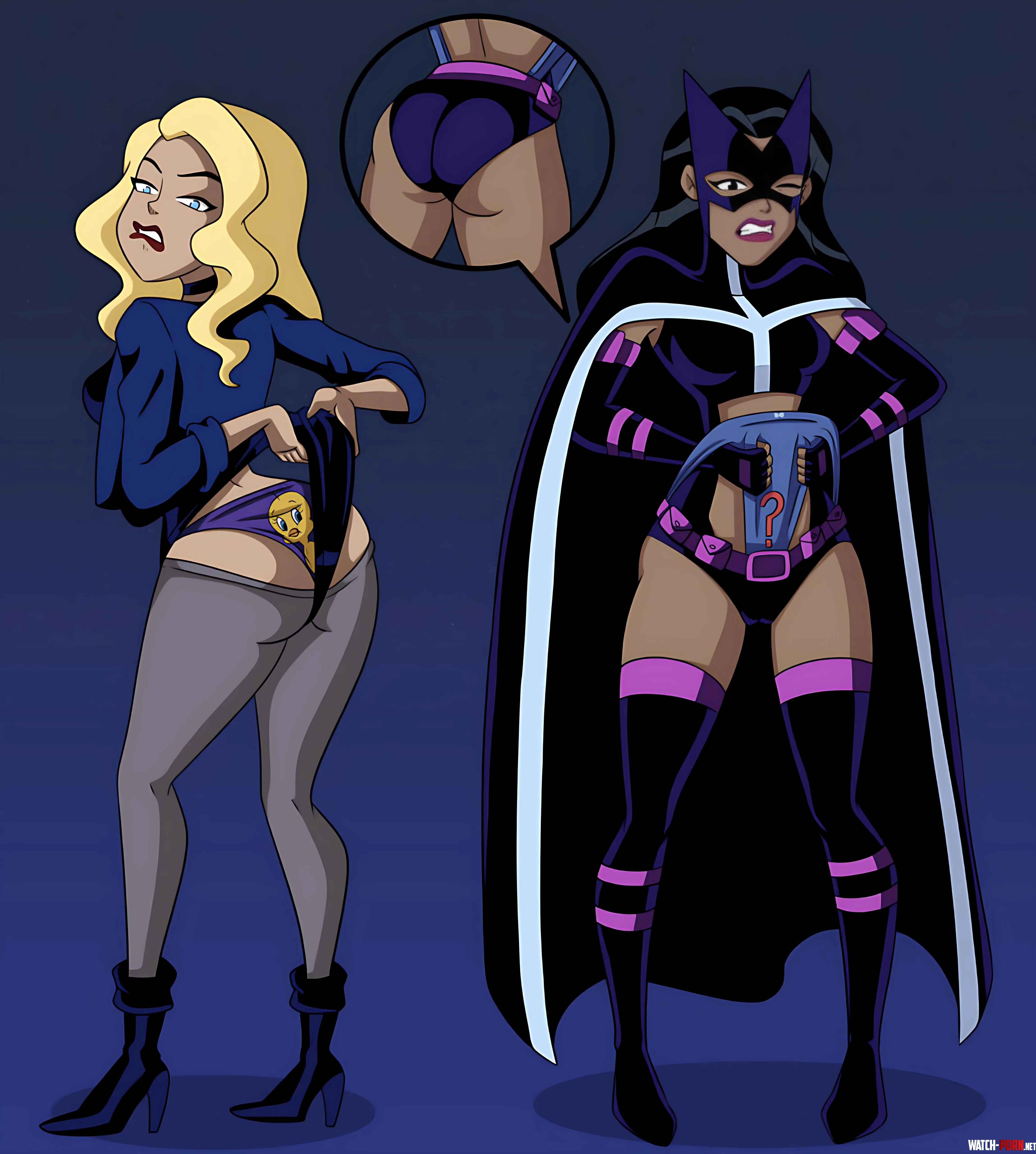 JLU Wedgies (Awesomebird134) [Justice League Unlimited] by M00r3C