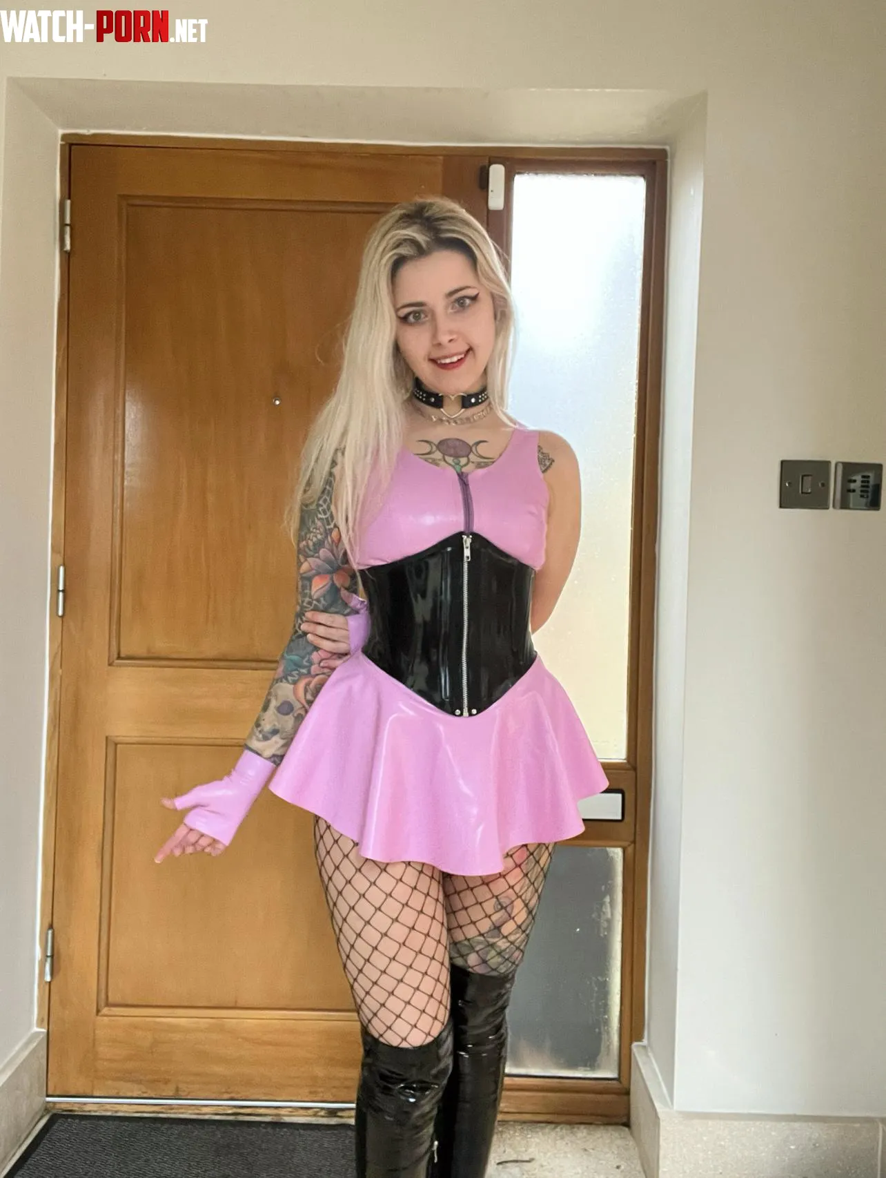I love pink latex by MistressMercyxoxalt