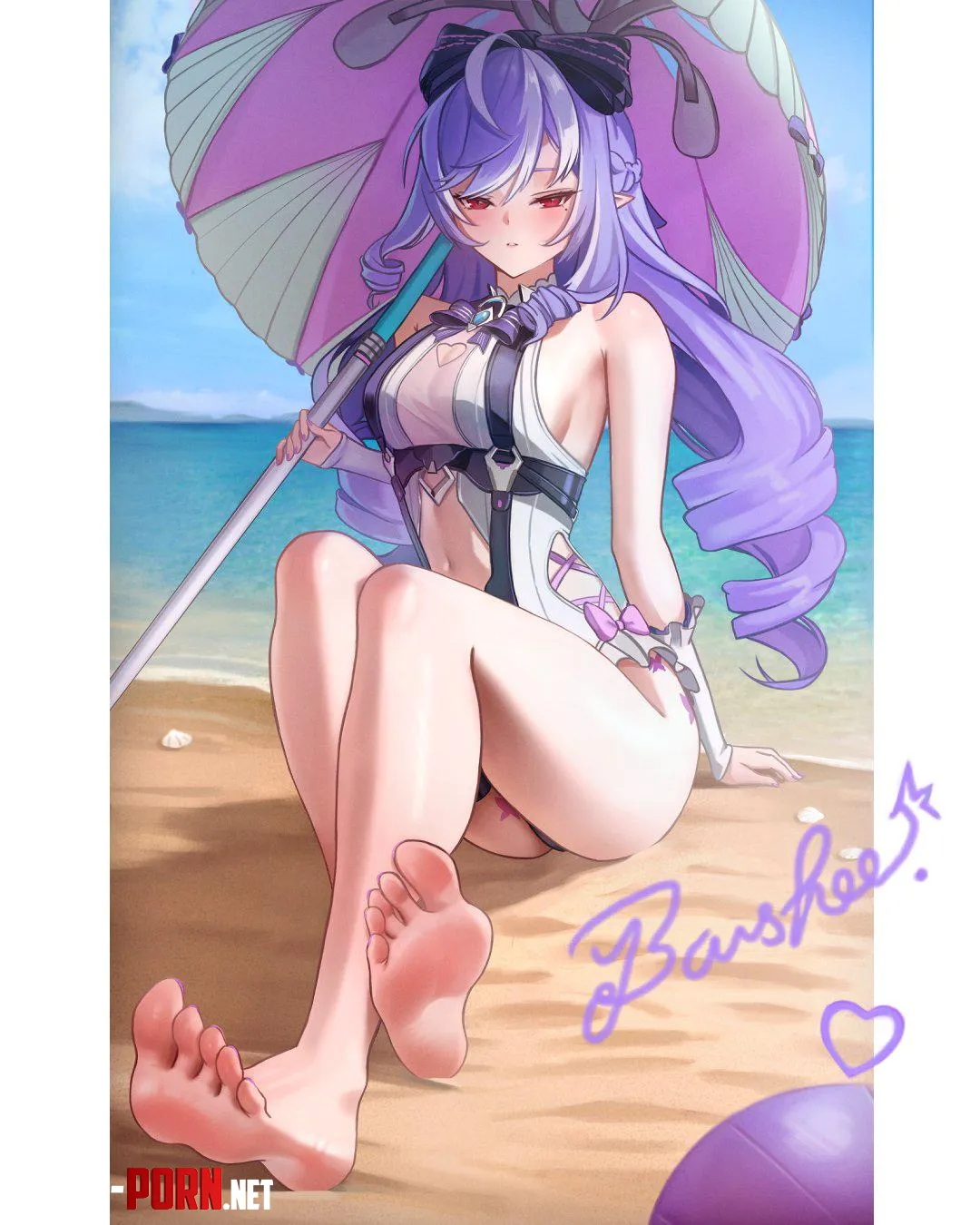 Vivian At The Beach [Zenless Zone Zero] by A_MASSIVE_PERVERT
