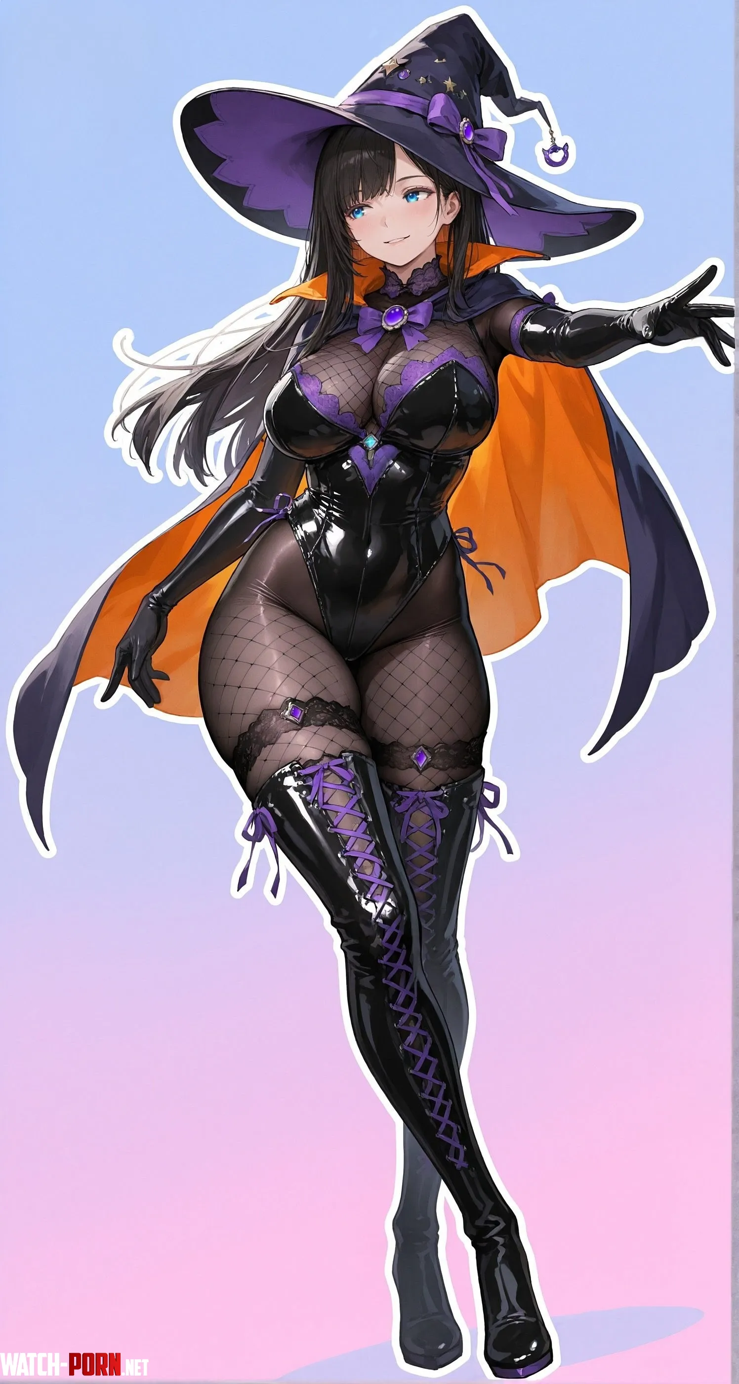 Halloween Witch by WoolsonDaSheep