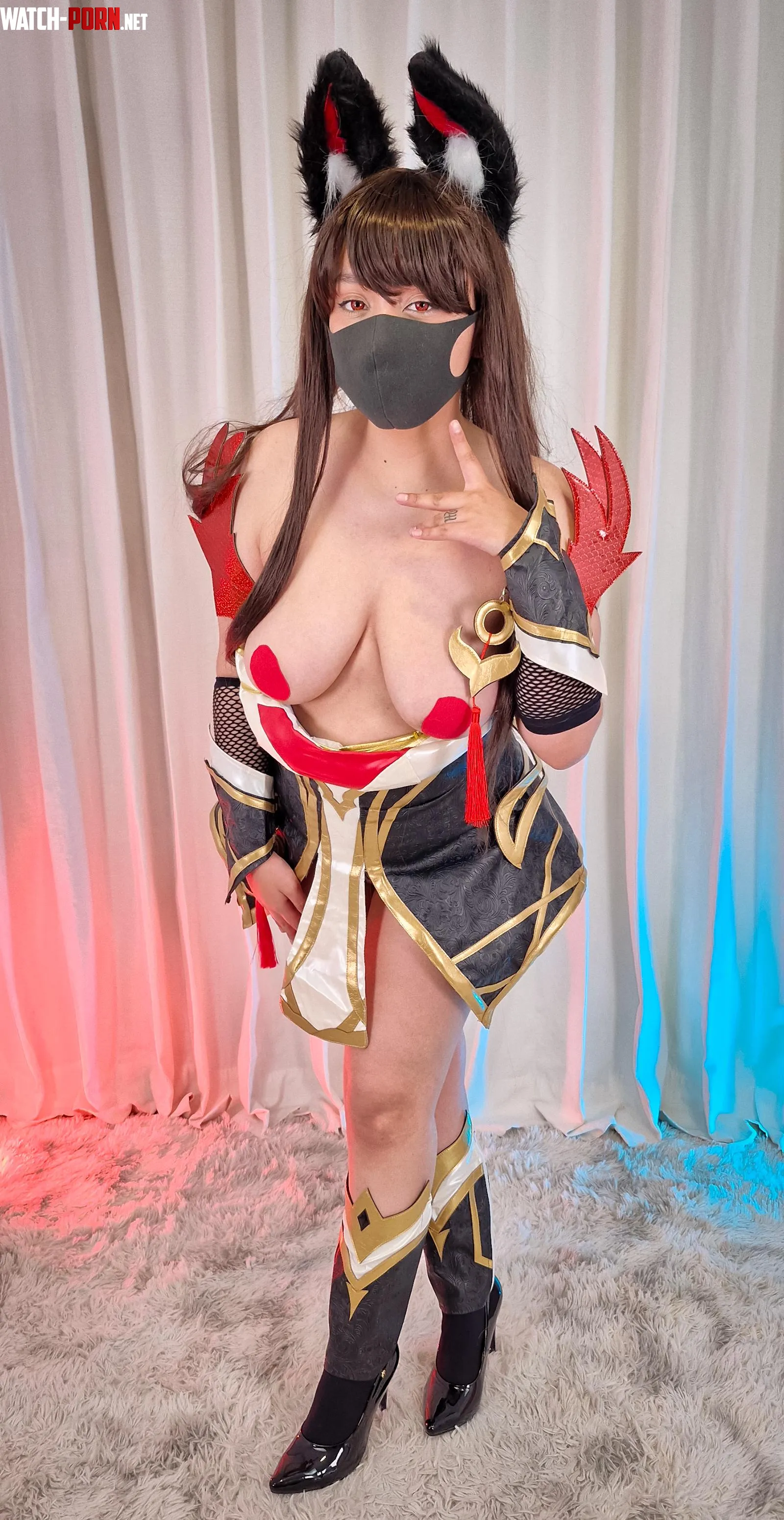 Ahri Hall of Legends cosplay (doujinempress) by monpg