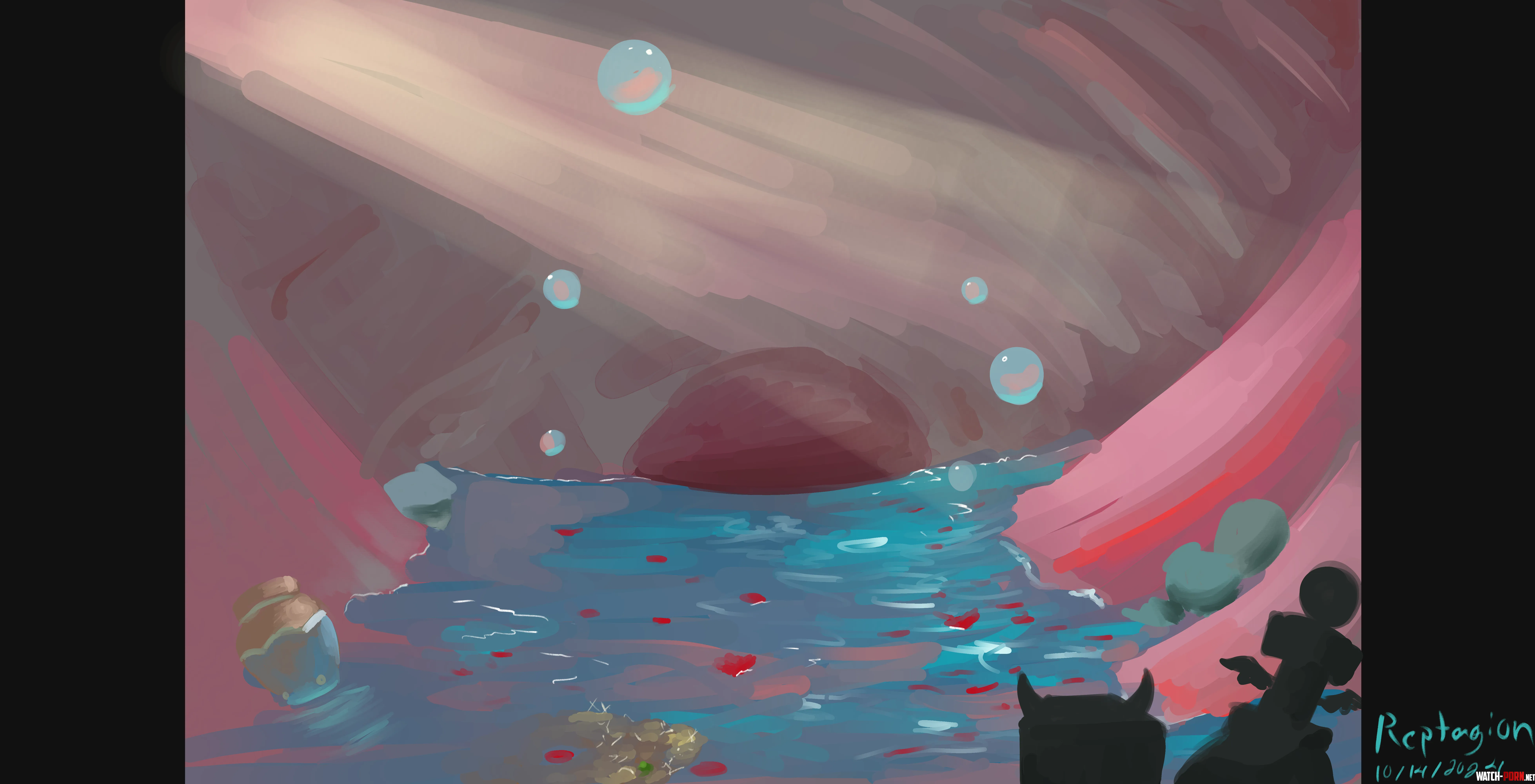 {Image} Gut romance the artist (@Raptagon) by Reptagion