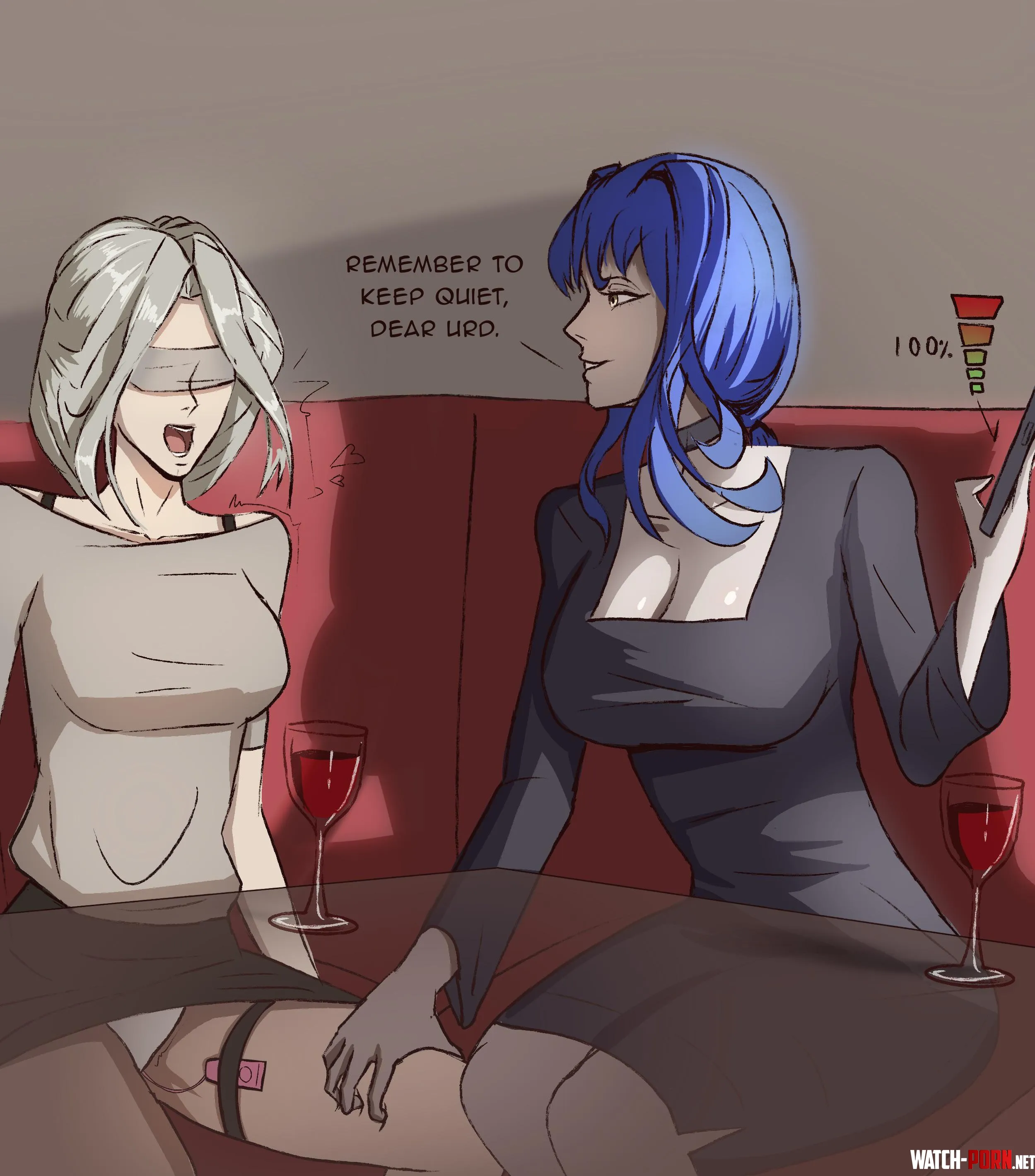 Urd and Arcana modern AU (Reverse 1999) [SlaeGourmet] by FakeTownMiracle