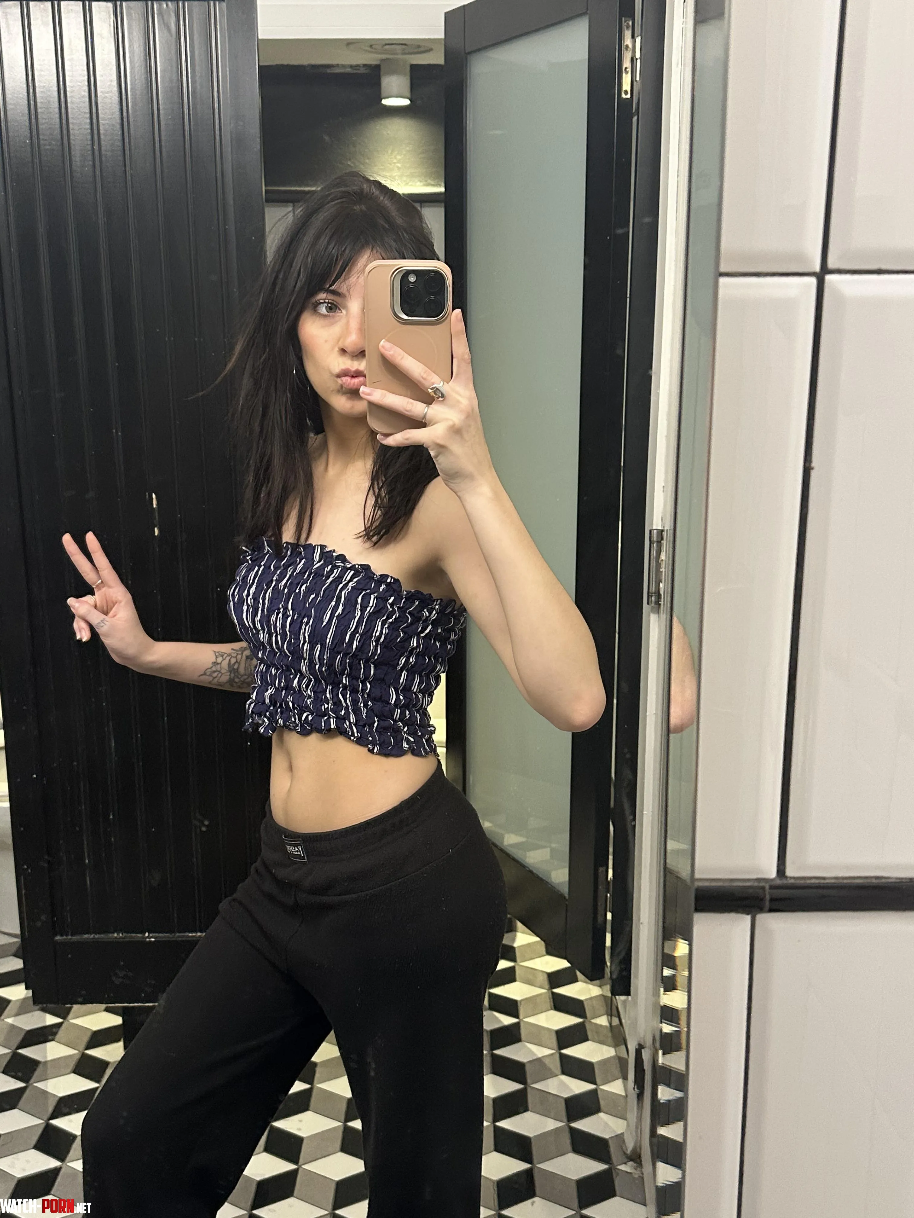My gym croptop by sandibelle1