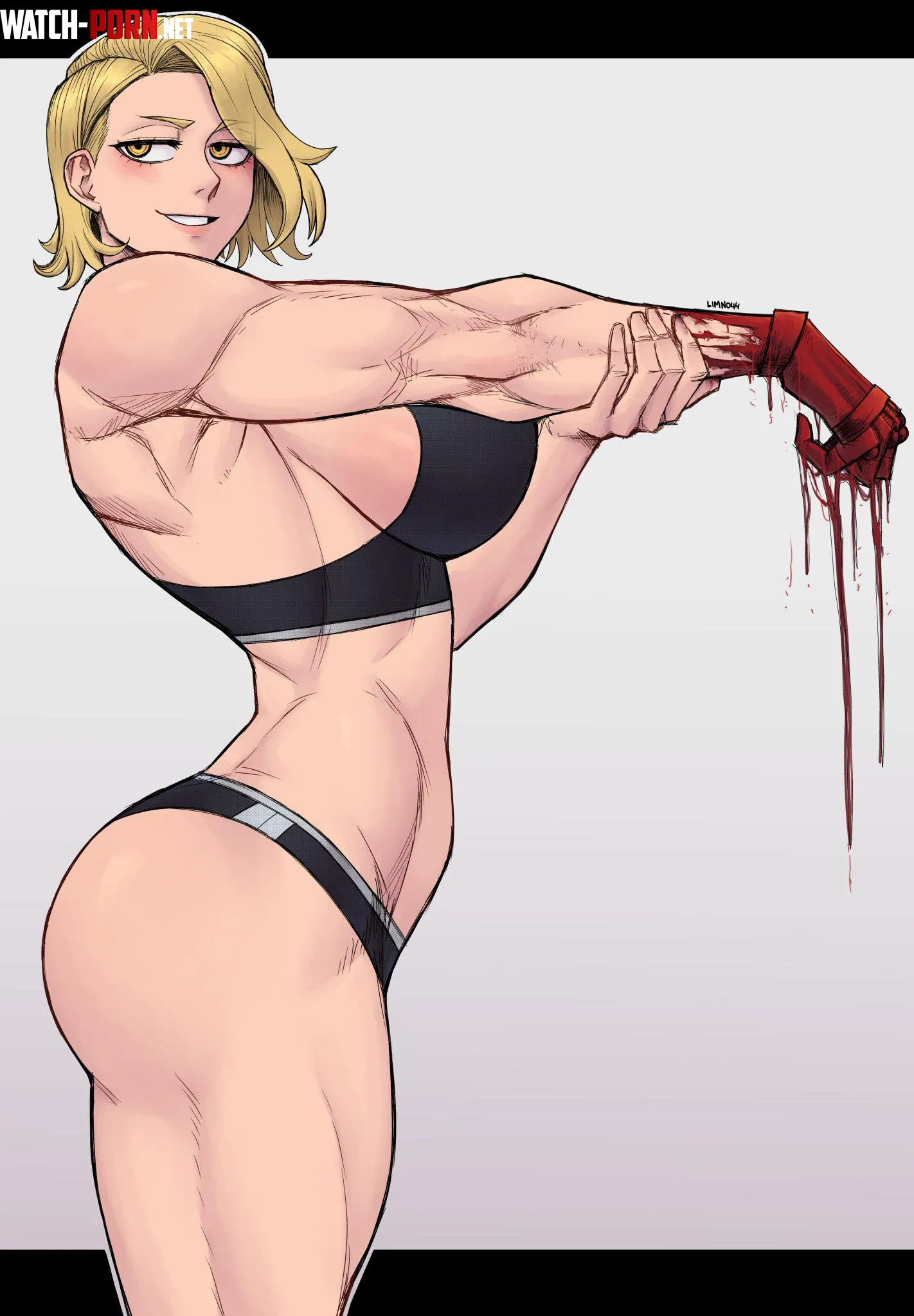 Kuina showing off her body (Limn044) by JoeMamaaaaaa123