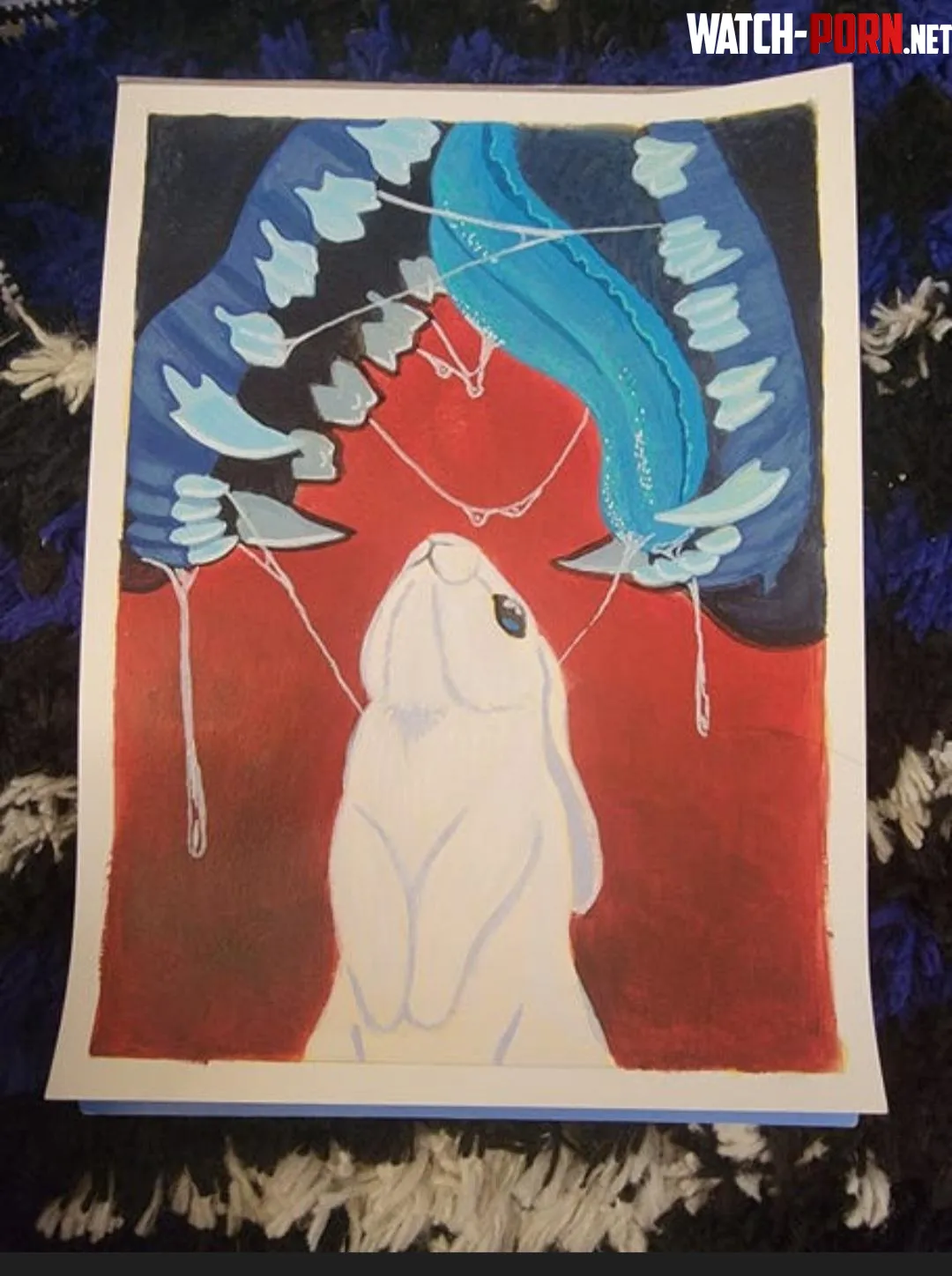 {Image} This is my first attempt at drawing something vore related. I hope people like it :) by saltychangeling