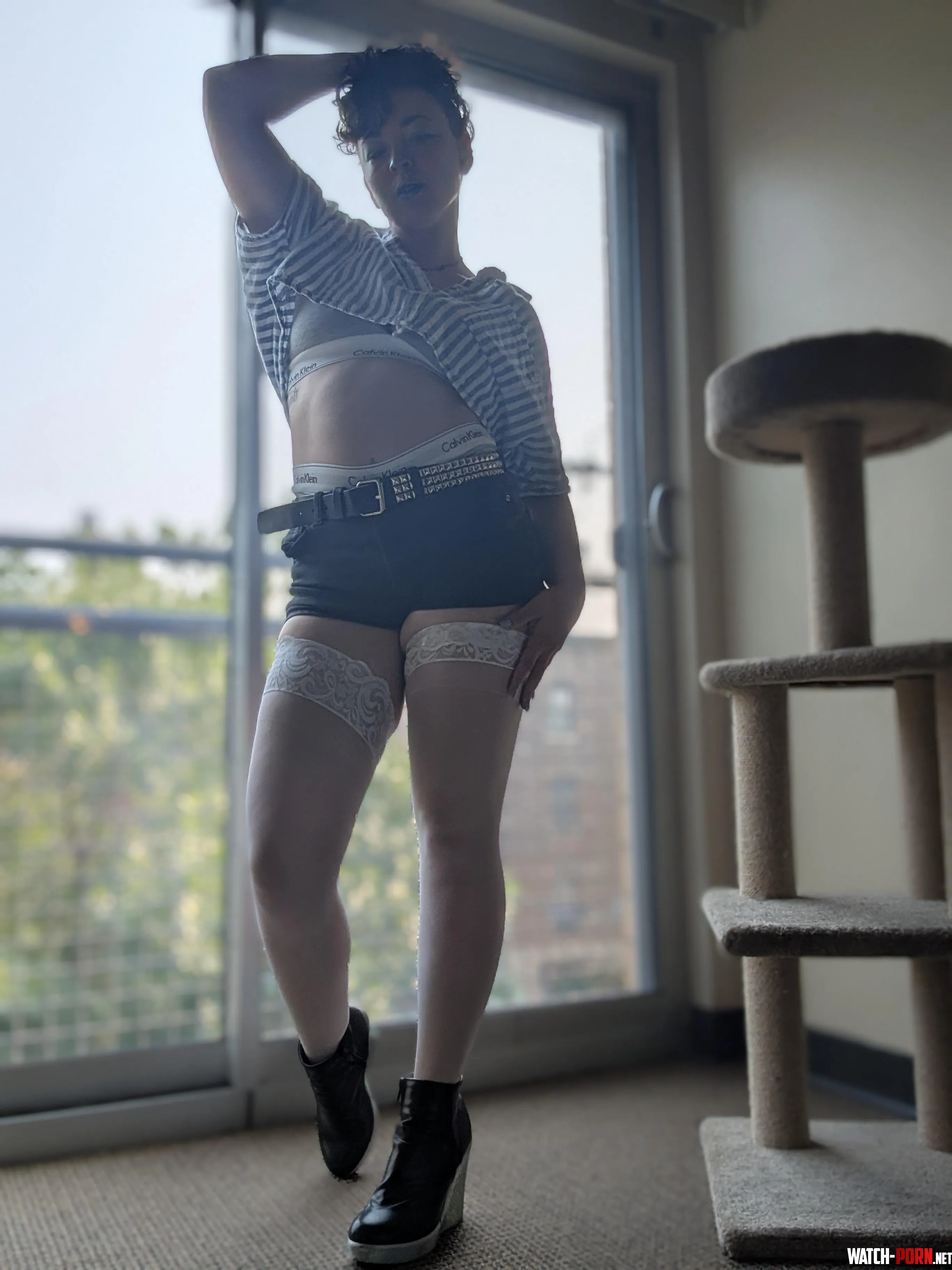 Getting ready for a night out by Fitty_Kitty291