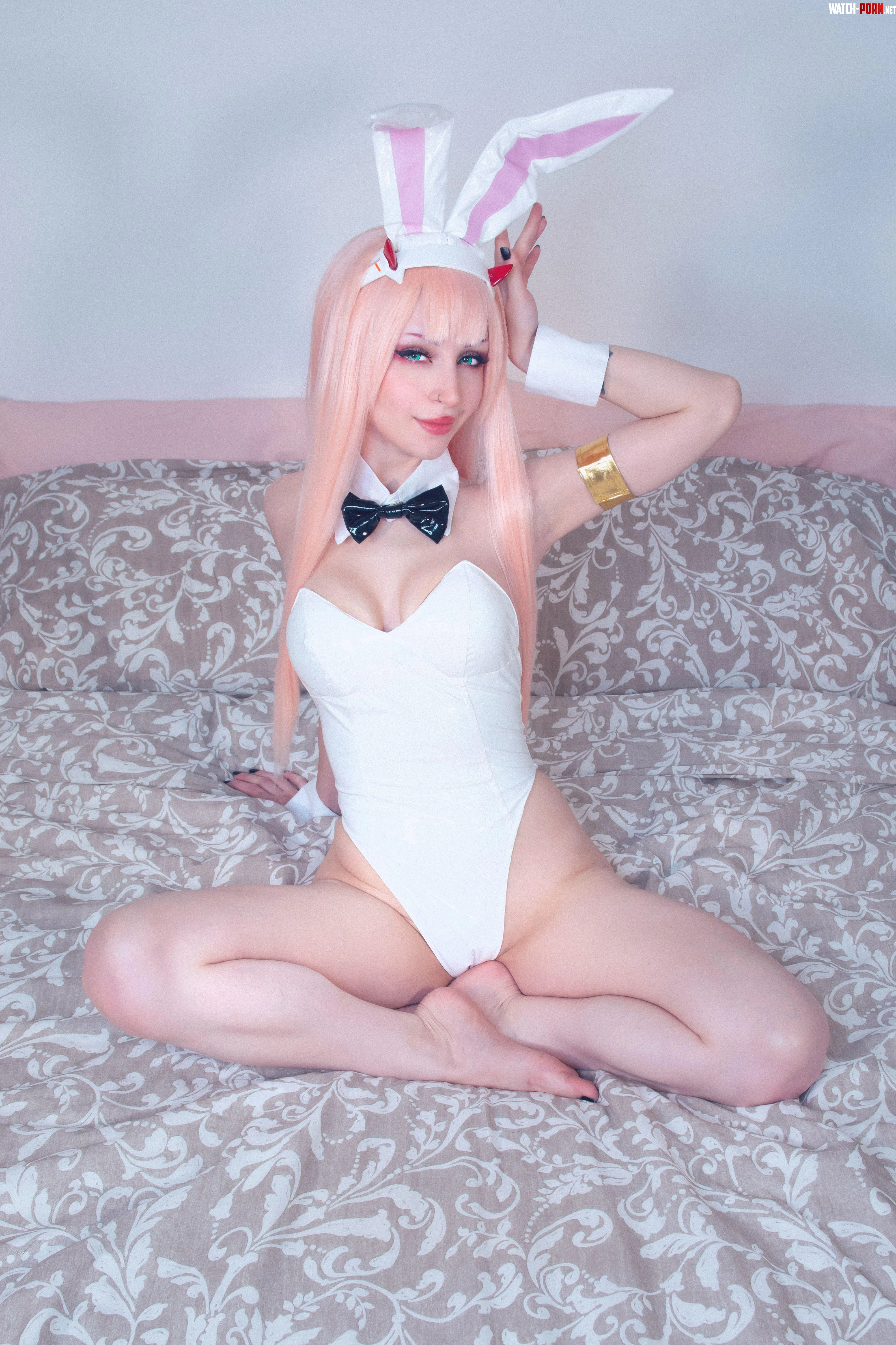 Zero Two [Darling in the Franxx] (Shiroktsne) by Shirokitsunegf