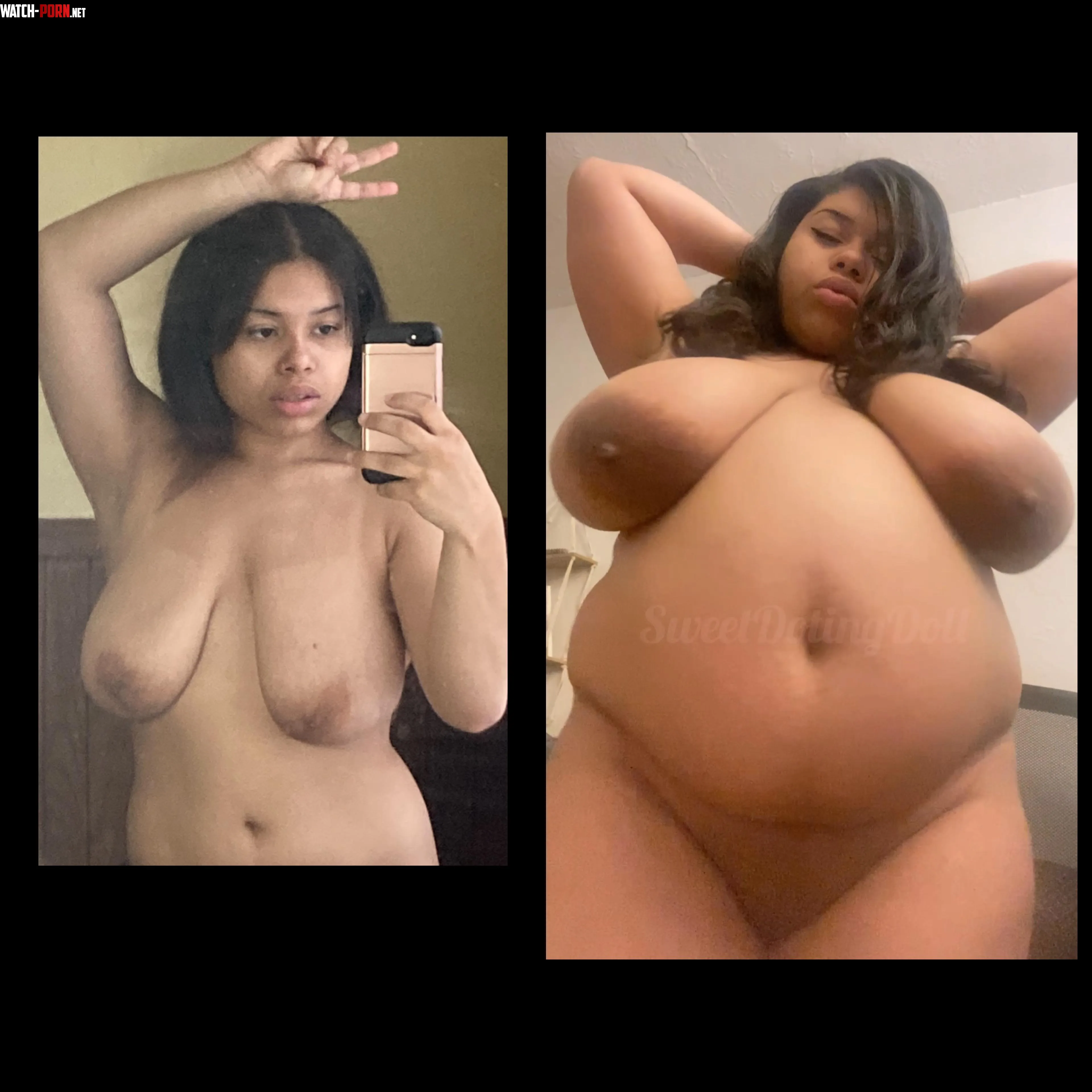 From 115lbs to 200lbs, thoughts? by SweetDotingDoll