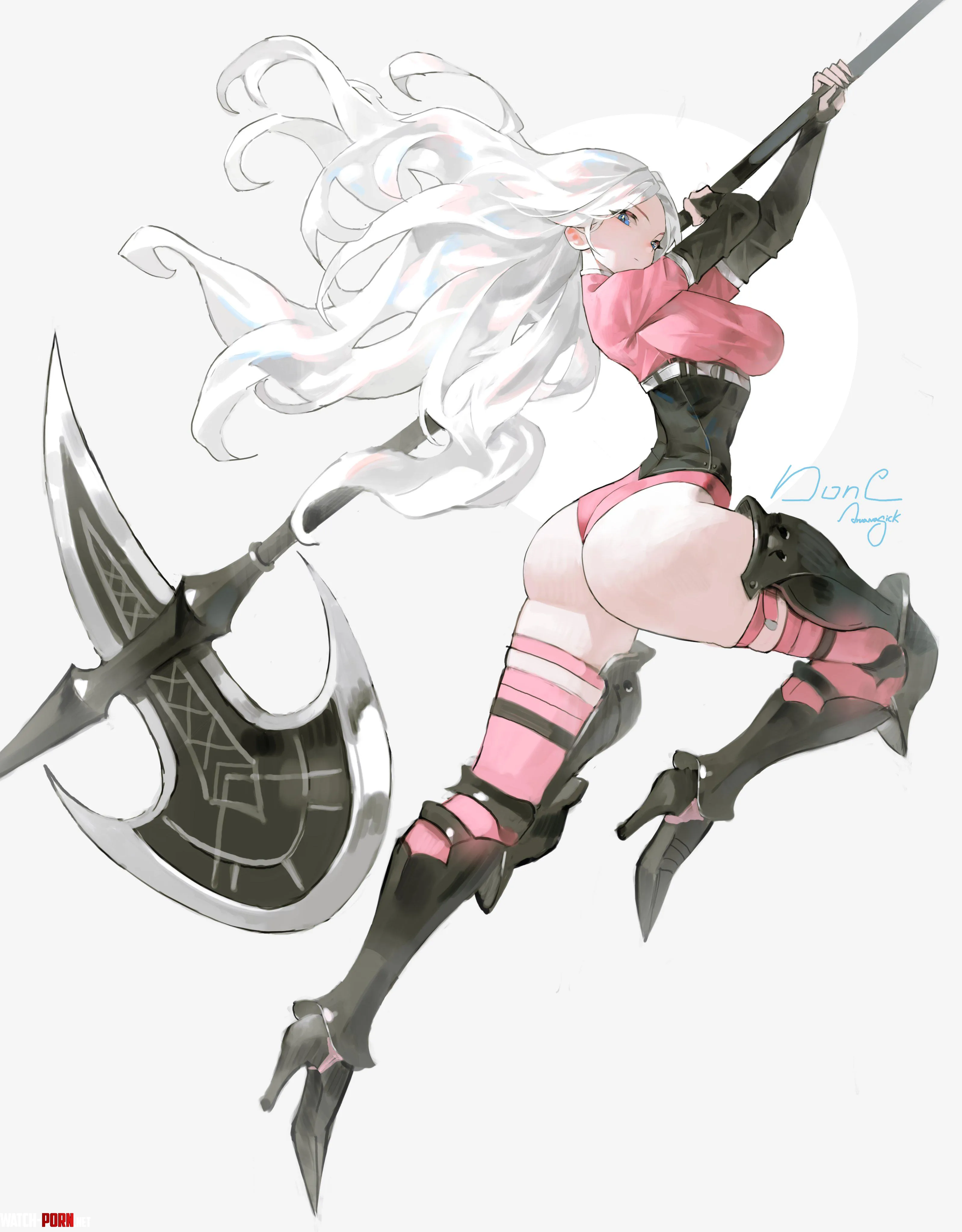 Axe Babe (Aruana Sick) by KrazyK1989