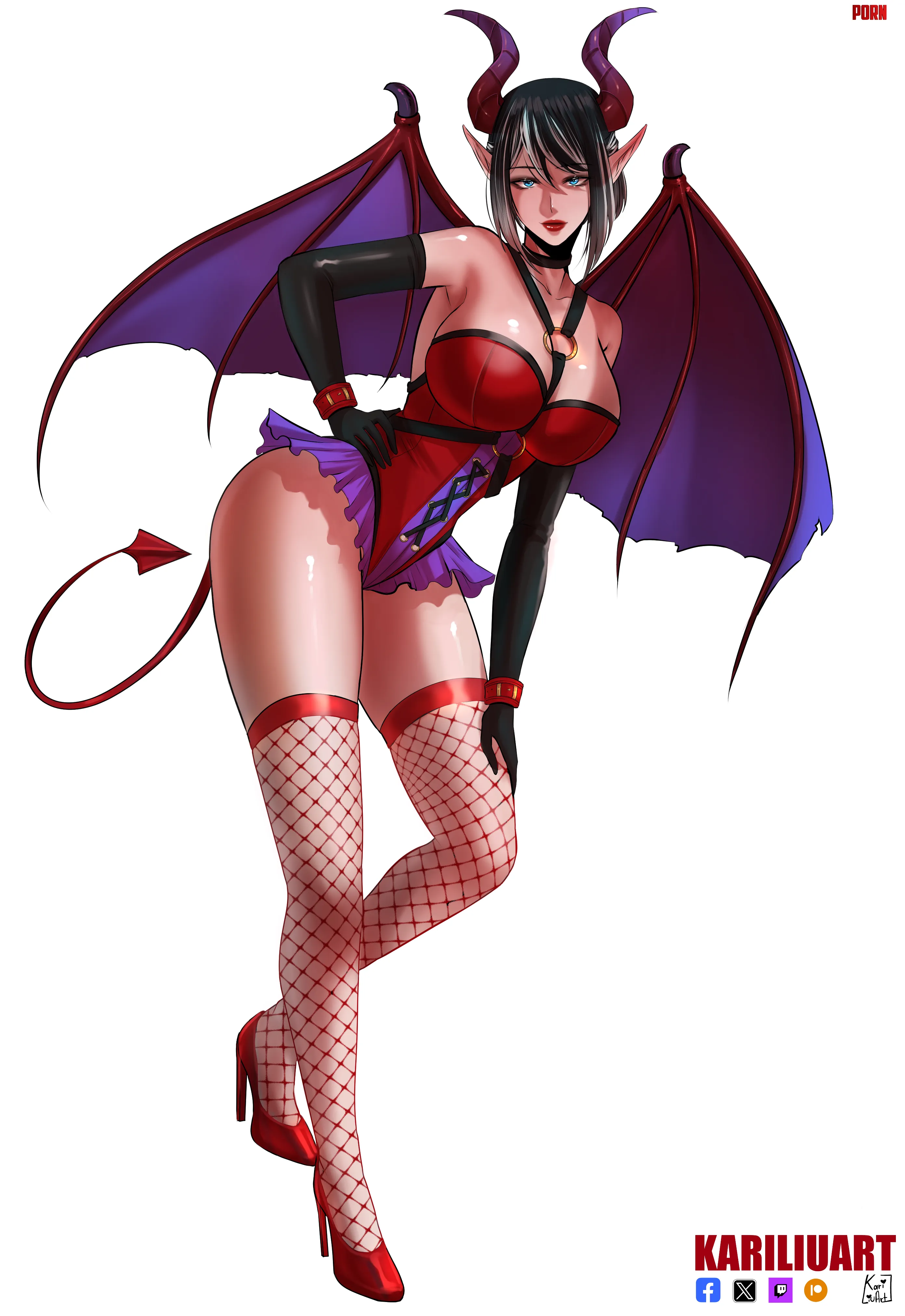 Kari little devil (@kariliuart) by KariliuArt