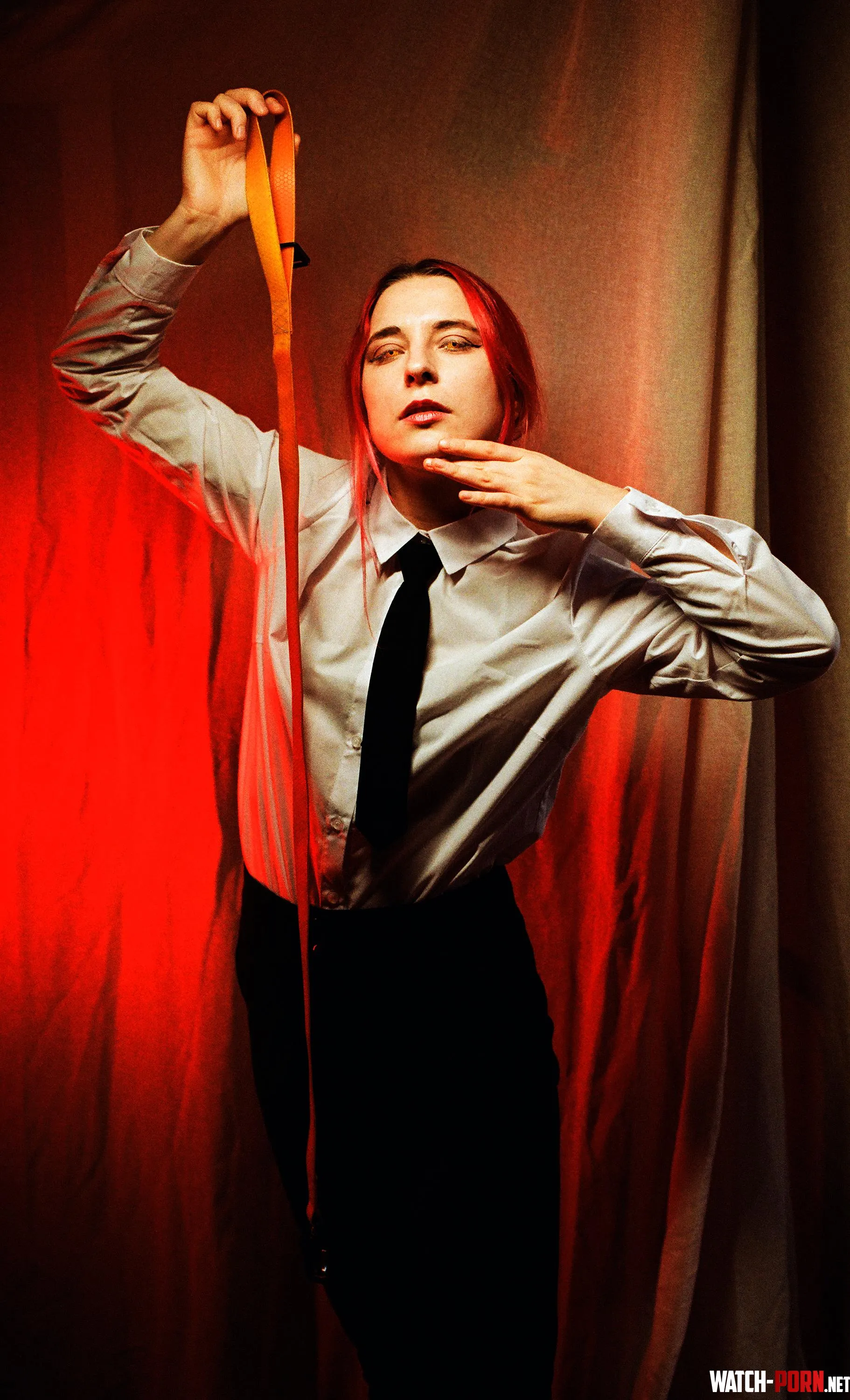 She promised to let me publish more photos of her red hair if I was a good boy. Shot on 35mm film. My friend, the model ukranian_lizard The photo #13 from a 36 roll. 2025_09_30. Kyiv, Ukraine. by OkChip7981