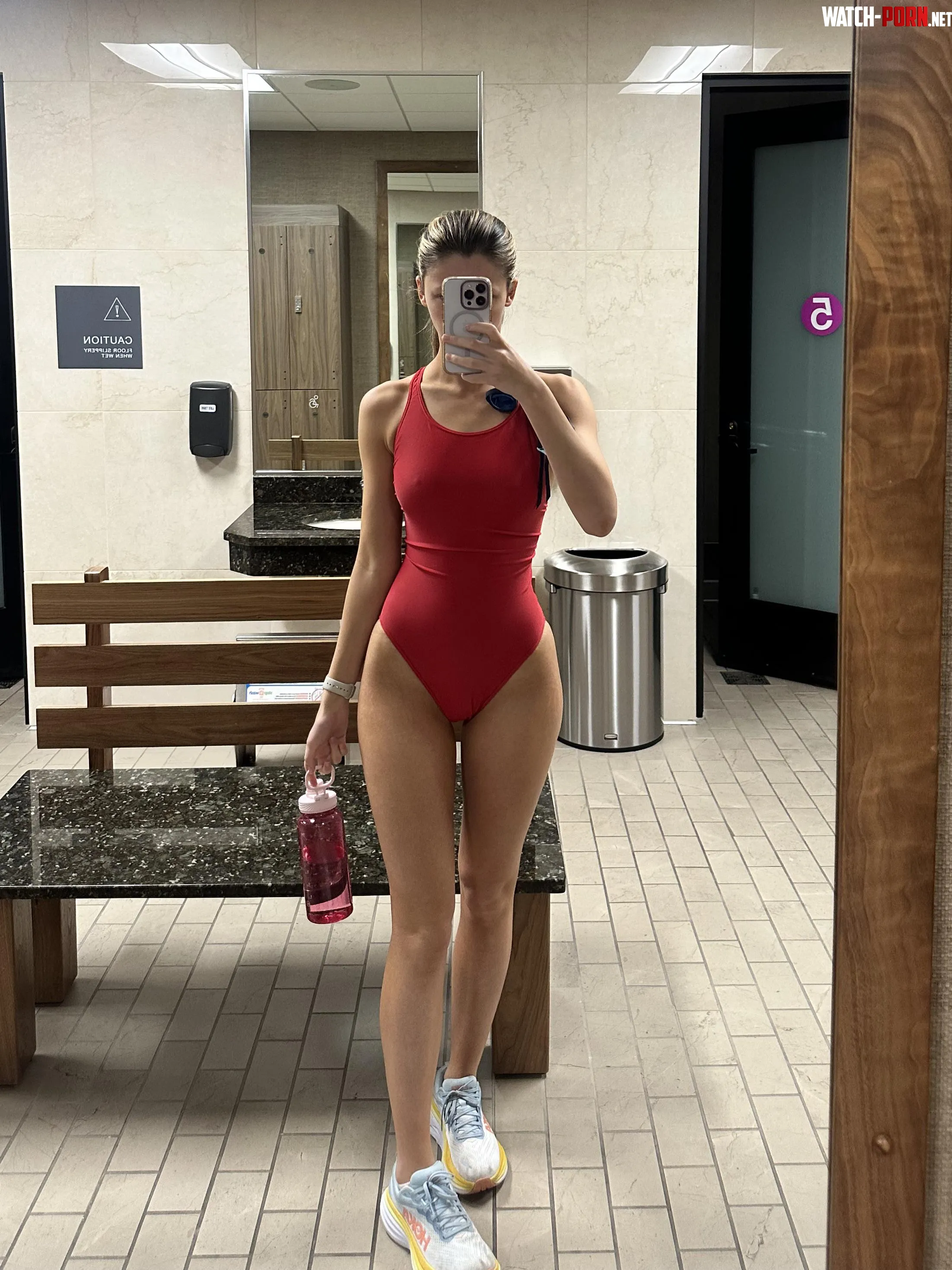 Felt cute in my old competition suit - still fits since freshman year by missbellavamp