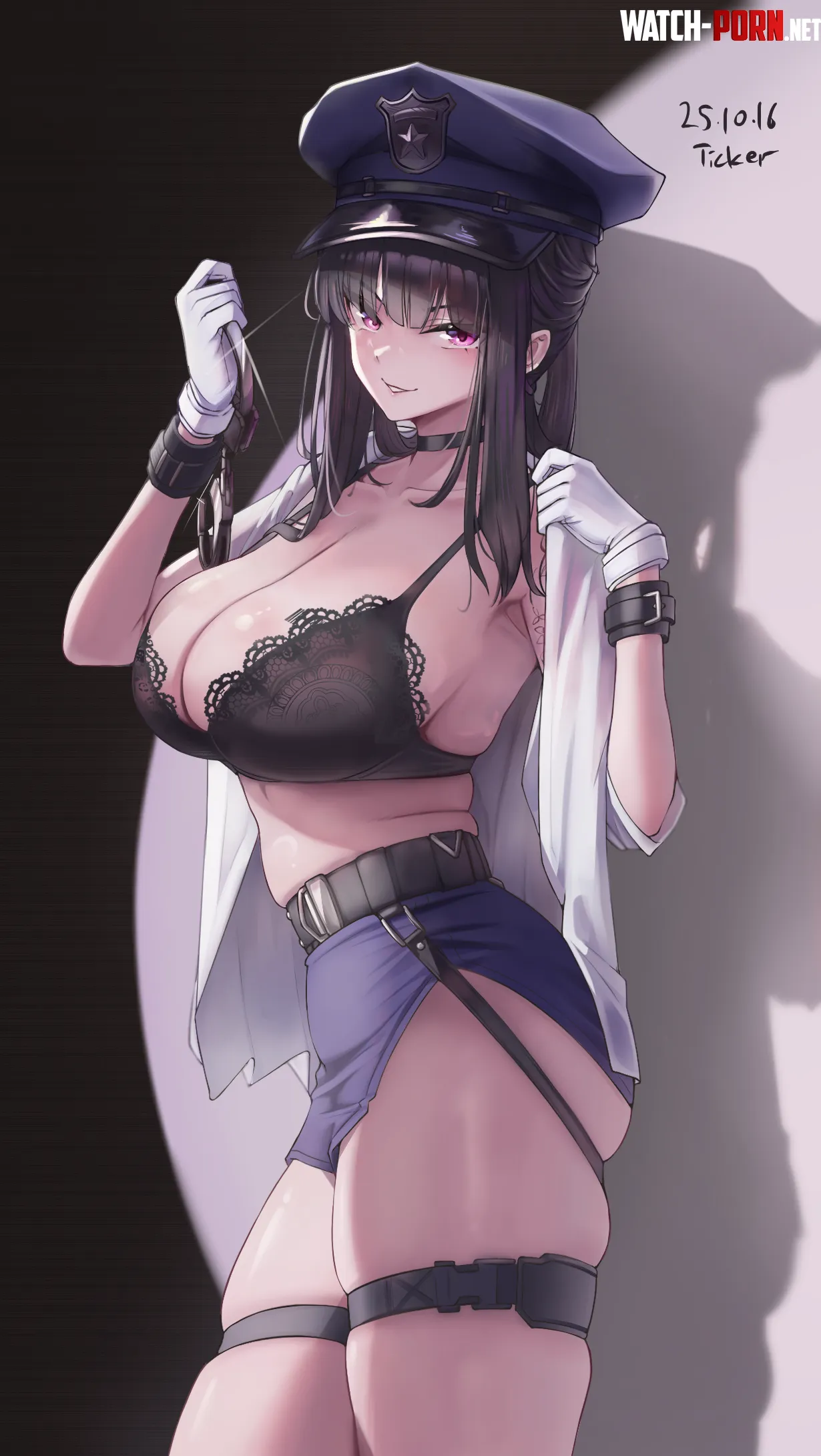 Secret Police D [Nikke] by xSaviour_N