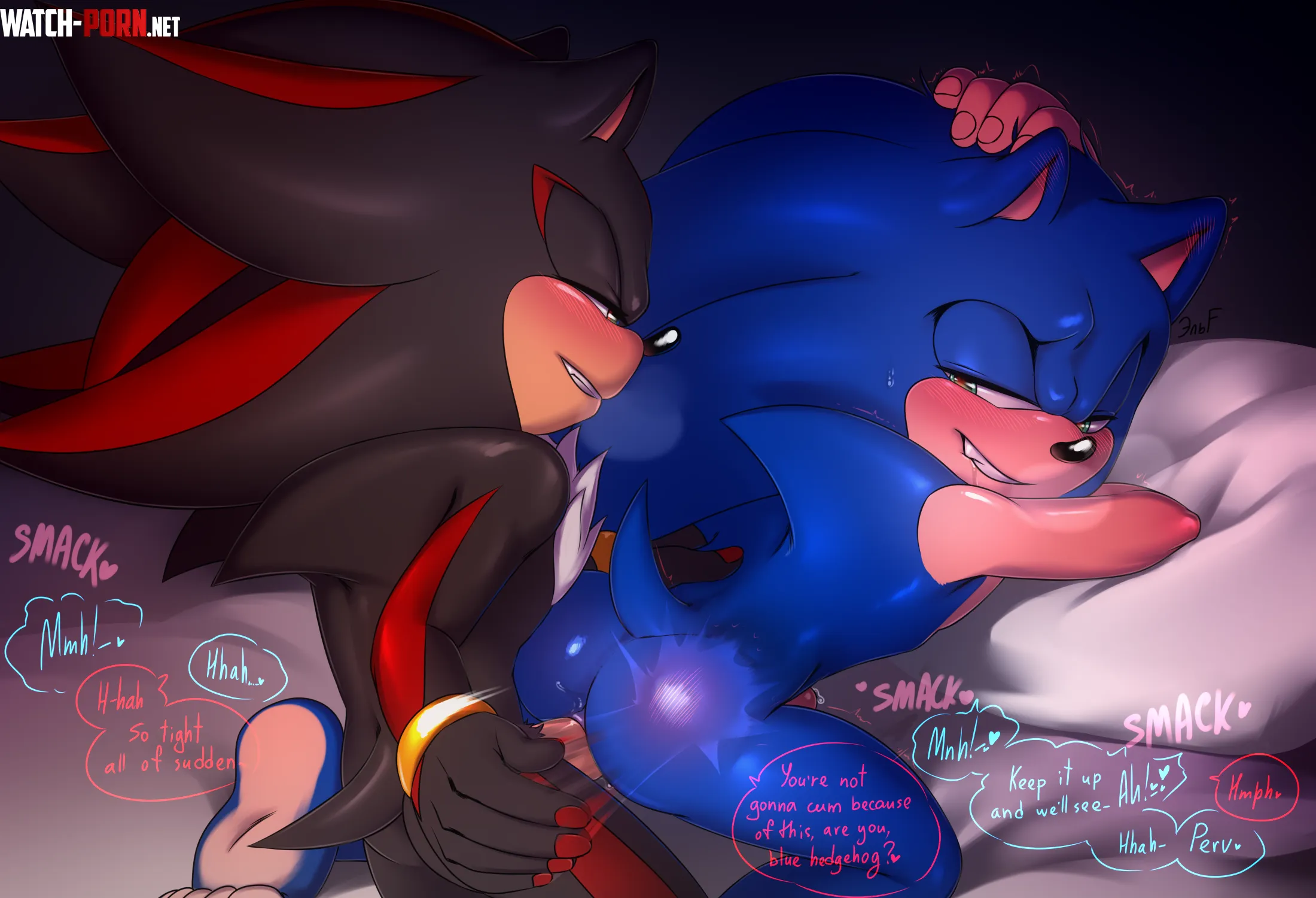 Sonic x Shadow Gay Porn 🔞 [MM] (KrazyELF) by Sonic_the_hedgedog