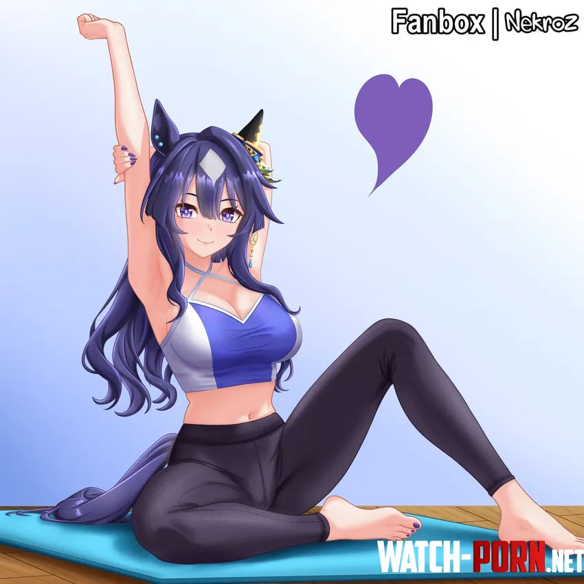 Verxina on the Yoga Mat [Umamusume] by sd6636