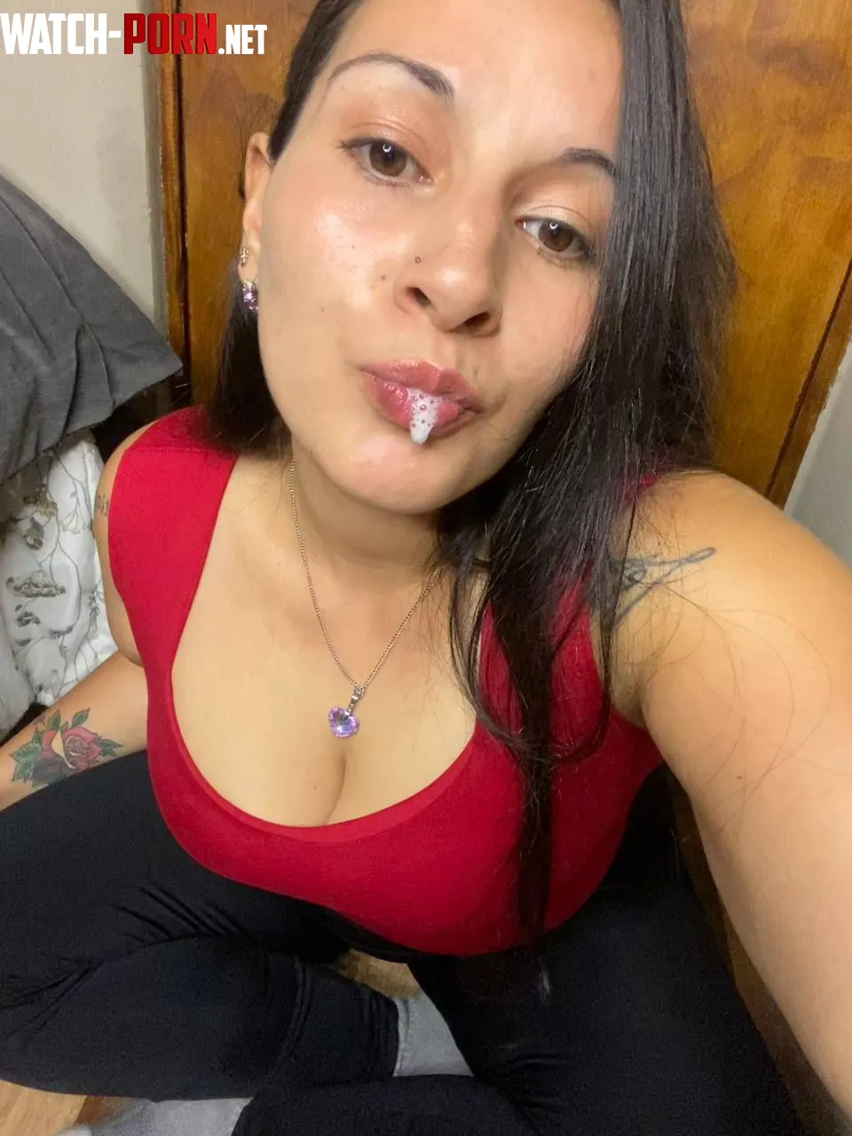 You want my spit falling on you. by sweetmileena