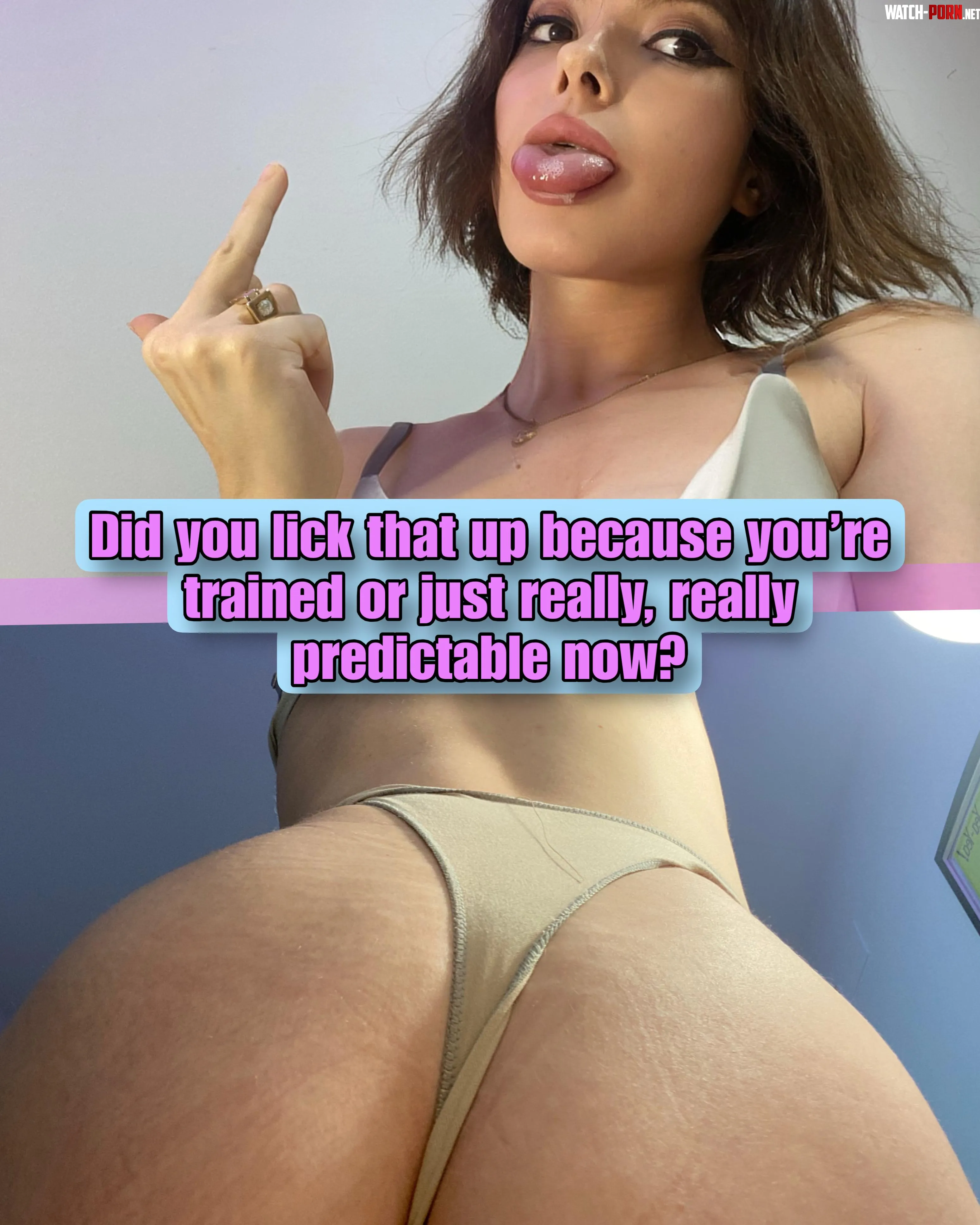 What's that lick for? [oc] by Missmaudedoll