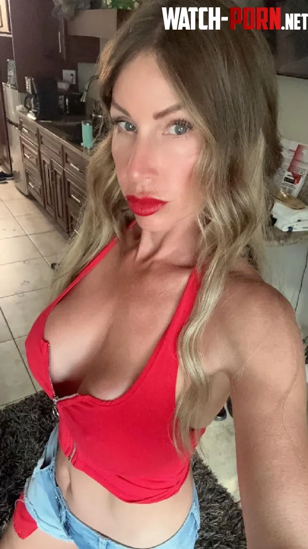 Red top by Holiday-Club1088