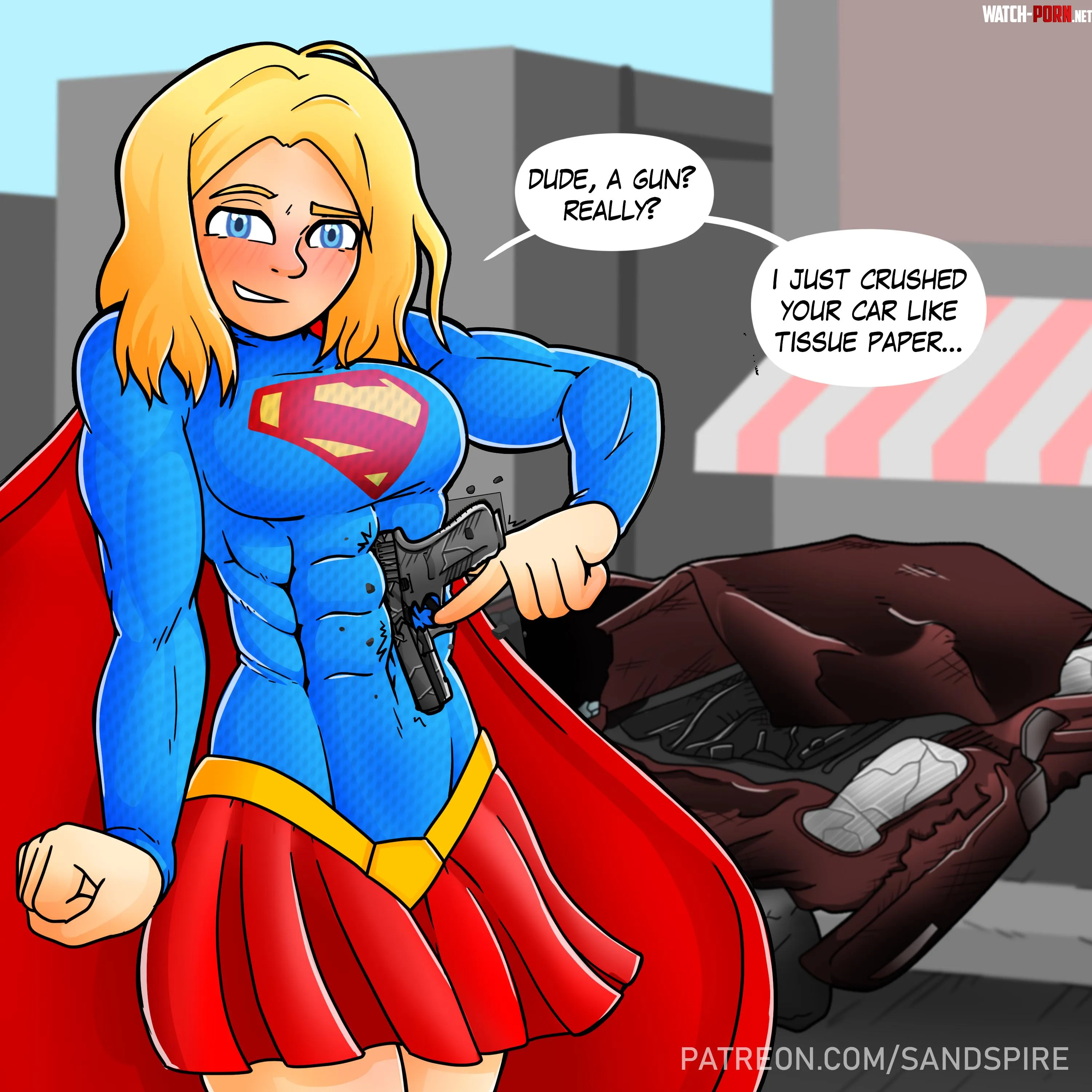 Friendly Neighbourhood Supergirl [Sandspire] by TheTMoneyMan
