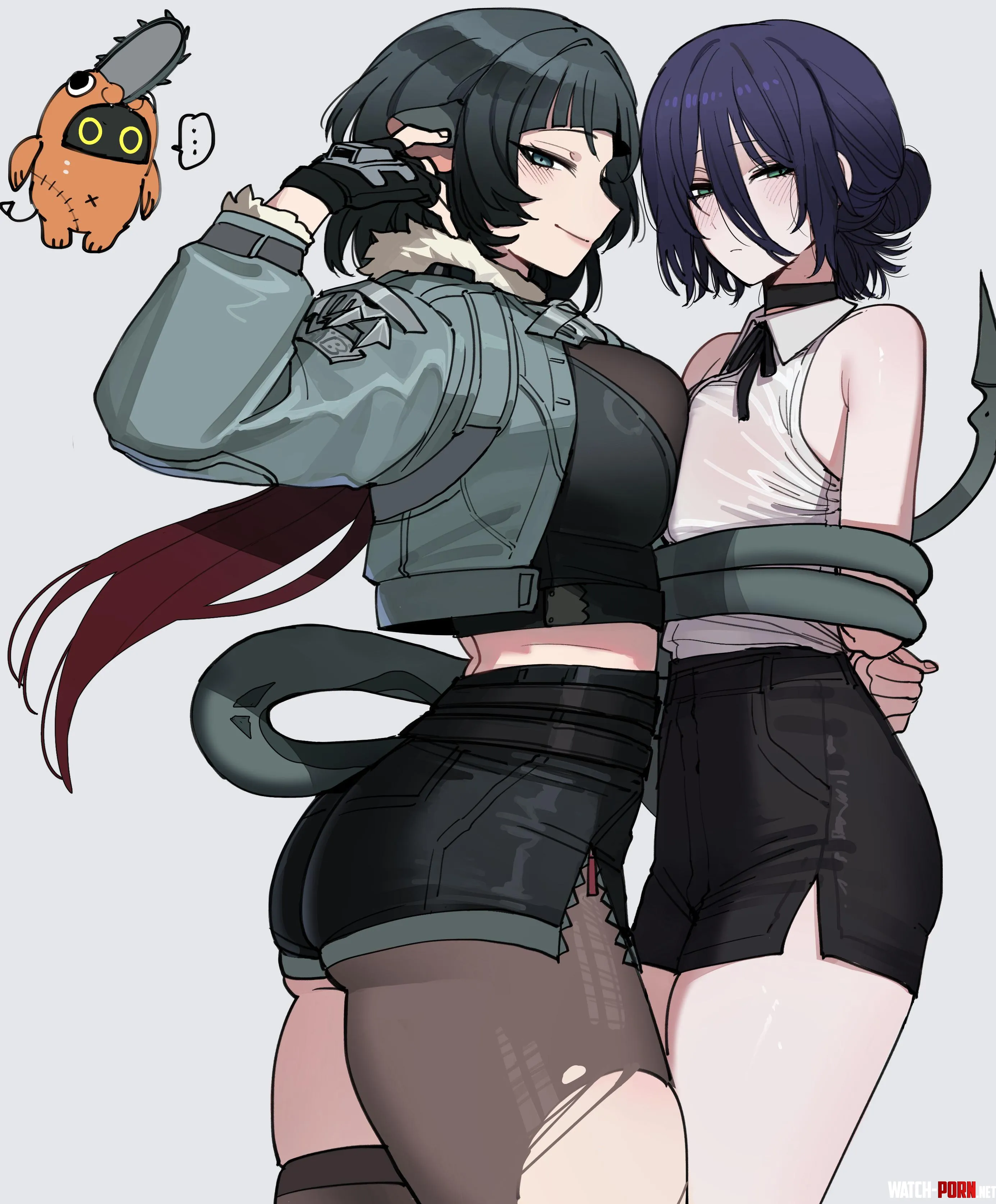 Jane Doe & Reze [Zenless Zone Zero x Chainsaw Man] by Silent_Steak_9540