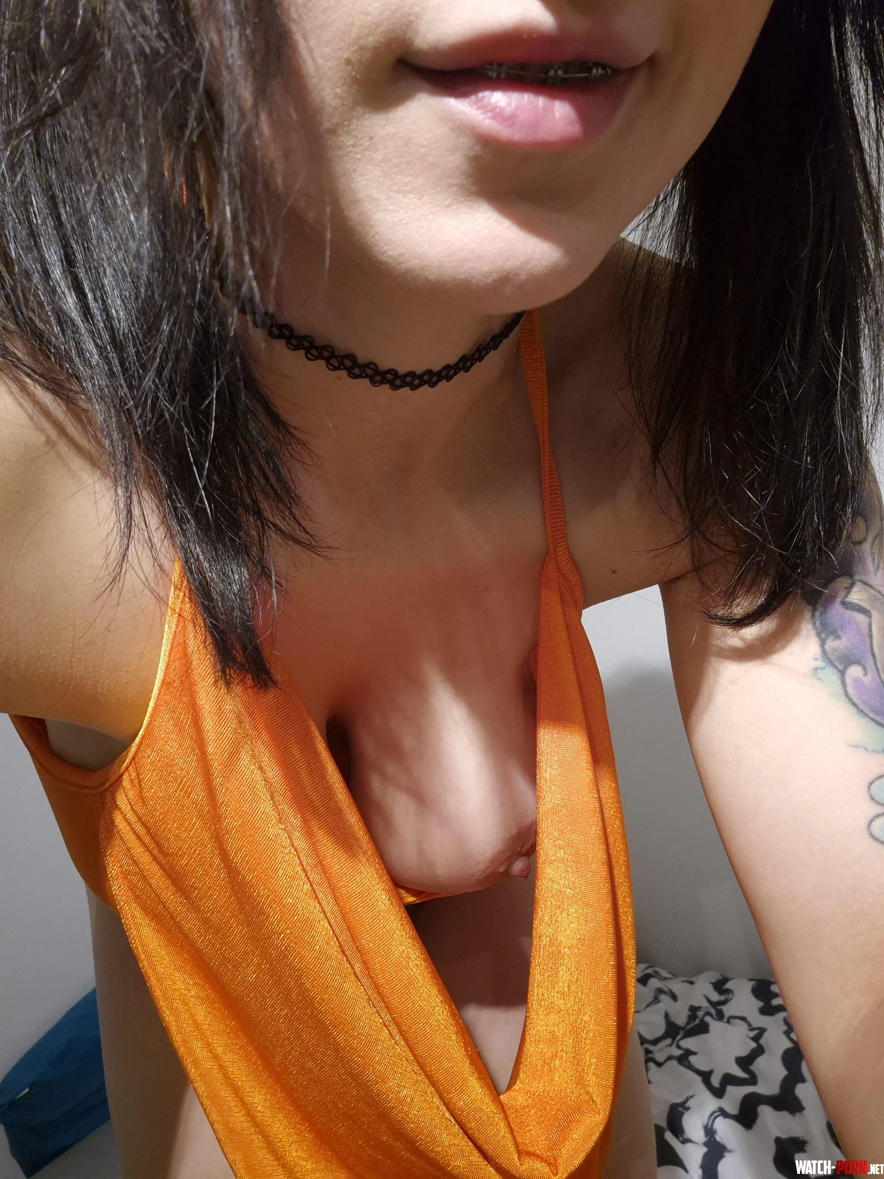 Feeling like a pumpkin in this blouse by DizzyDora_