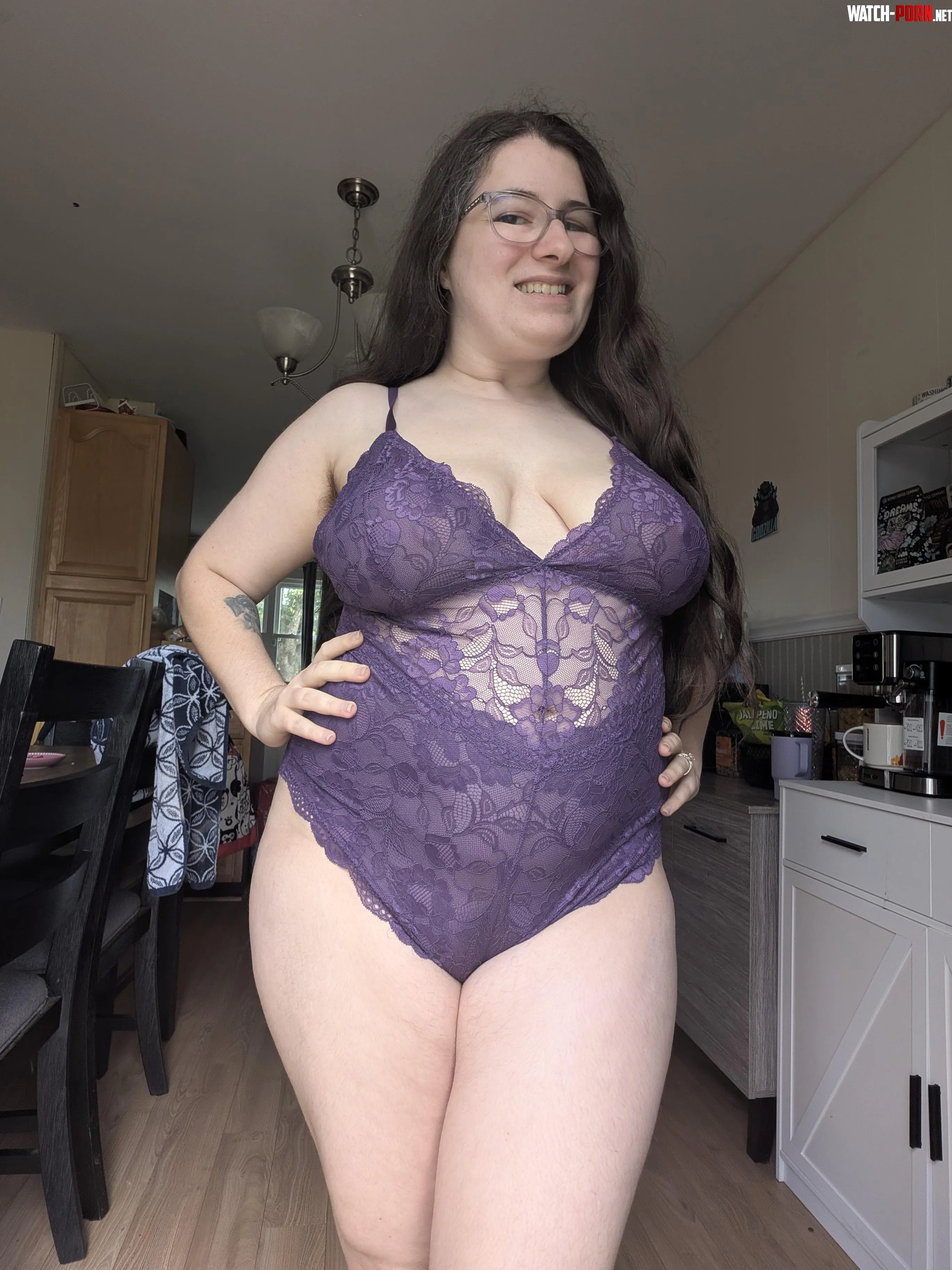 New purple lingerie. I feel so good 😊 by onlylilac1