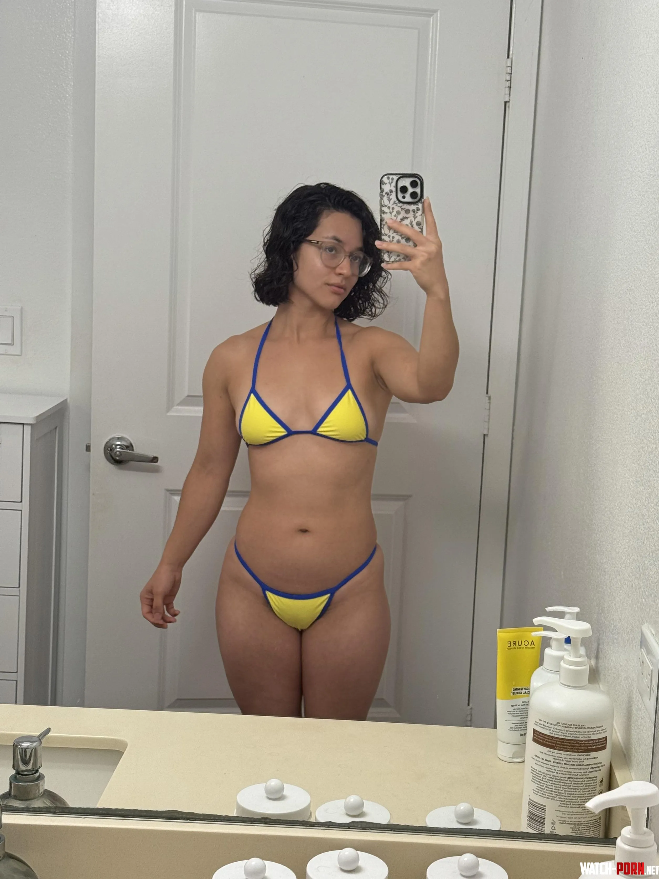 Behind my bikini is a big bush by cherryblossommgirl