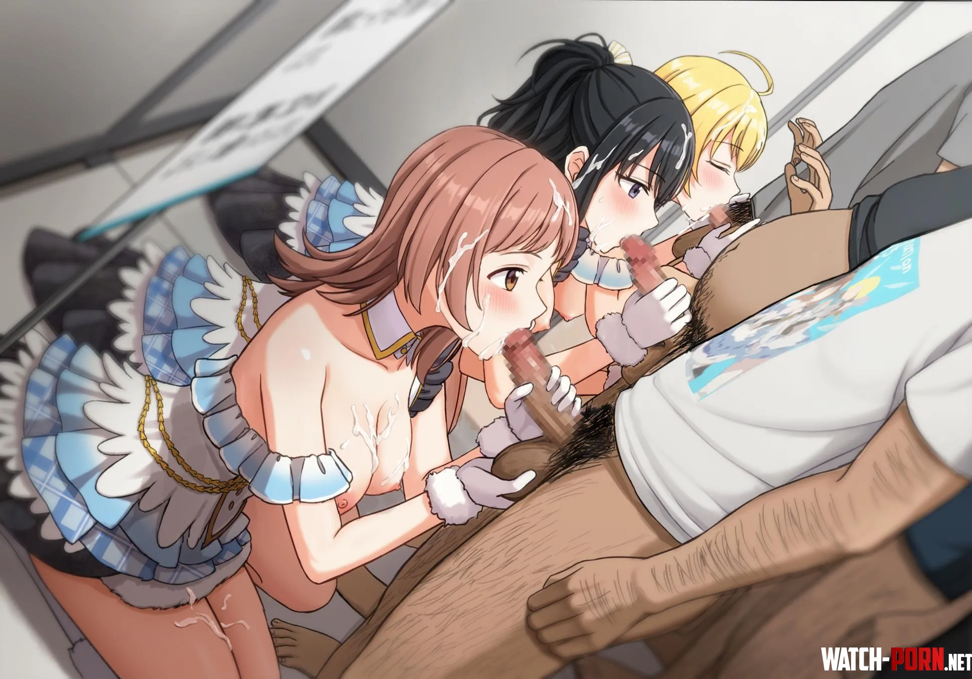 Fan Service (hangaku banana) [Idolmaster] by nakorurukami