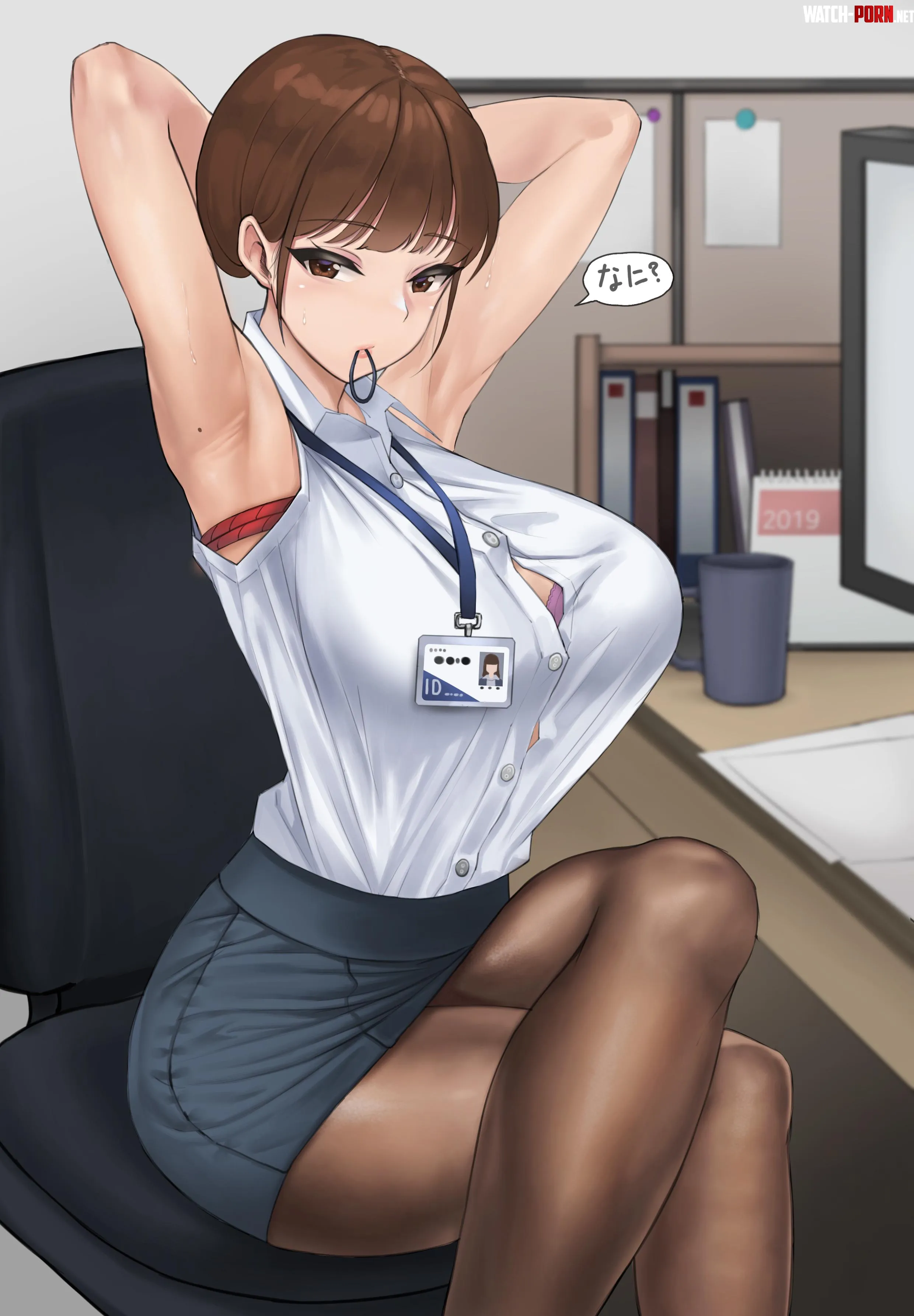 Tying her hair up (Lim) by Level-Ad5048