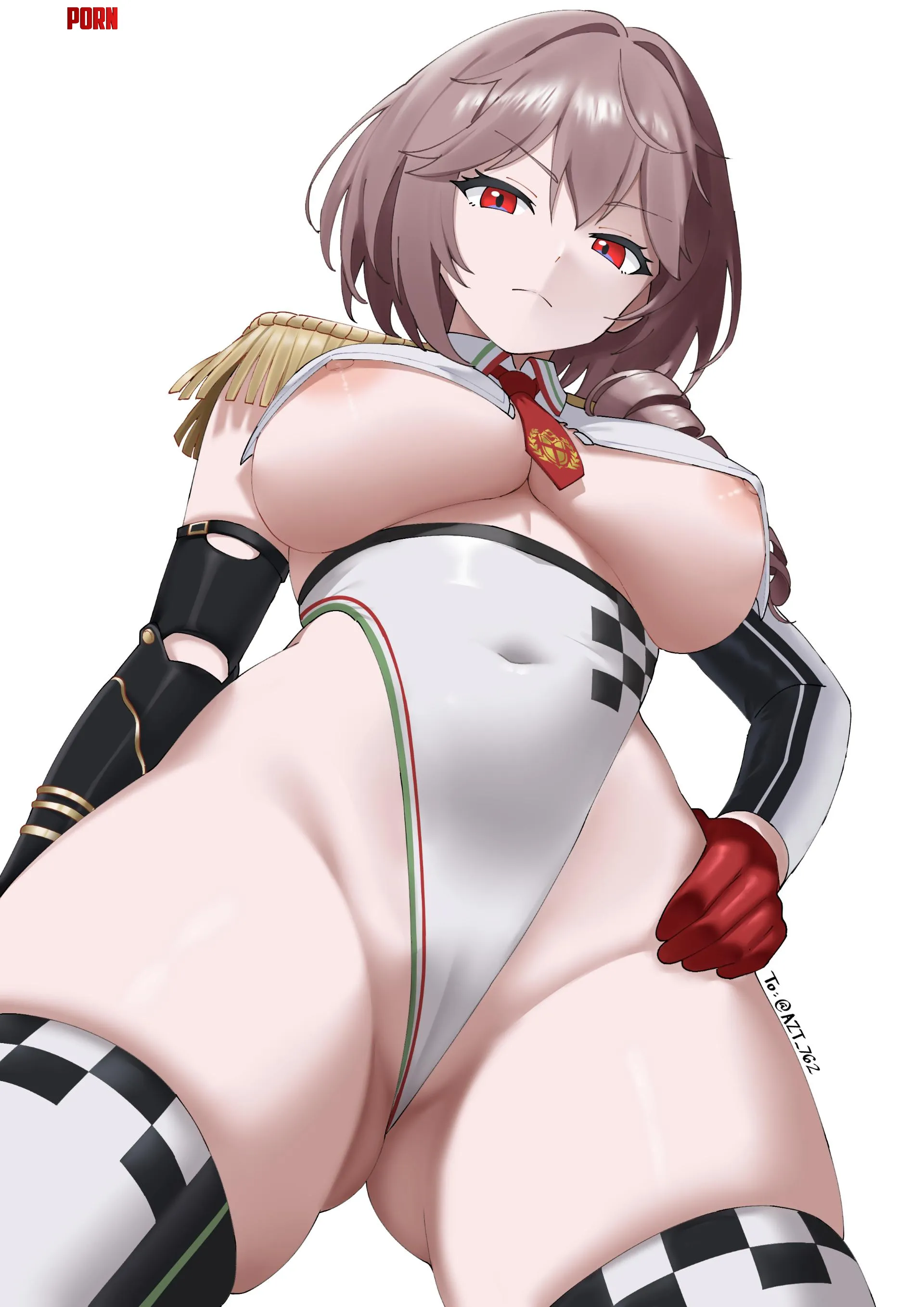 Race Queen Duca degli Abruzzi (parallelrey) [Azur Lane] by llamanatee