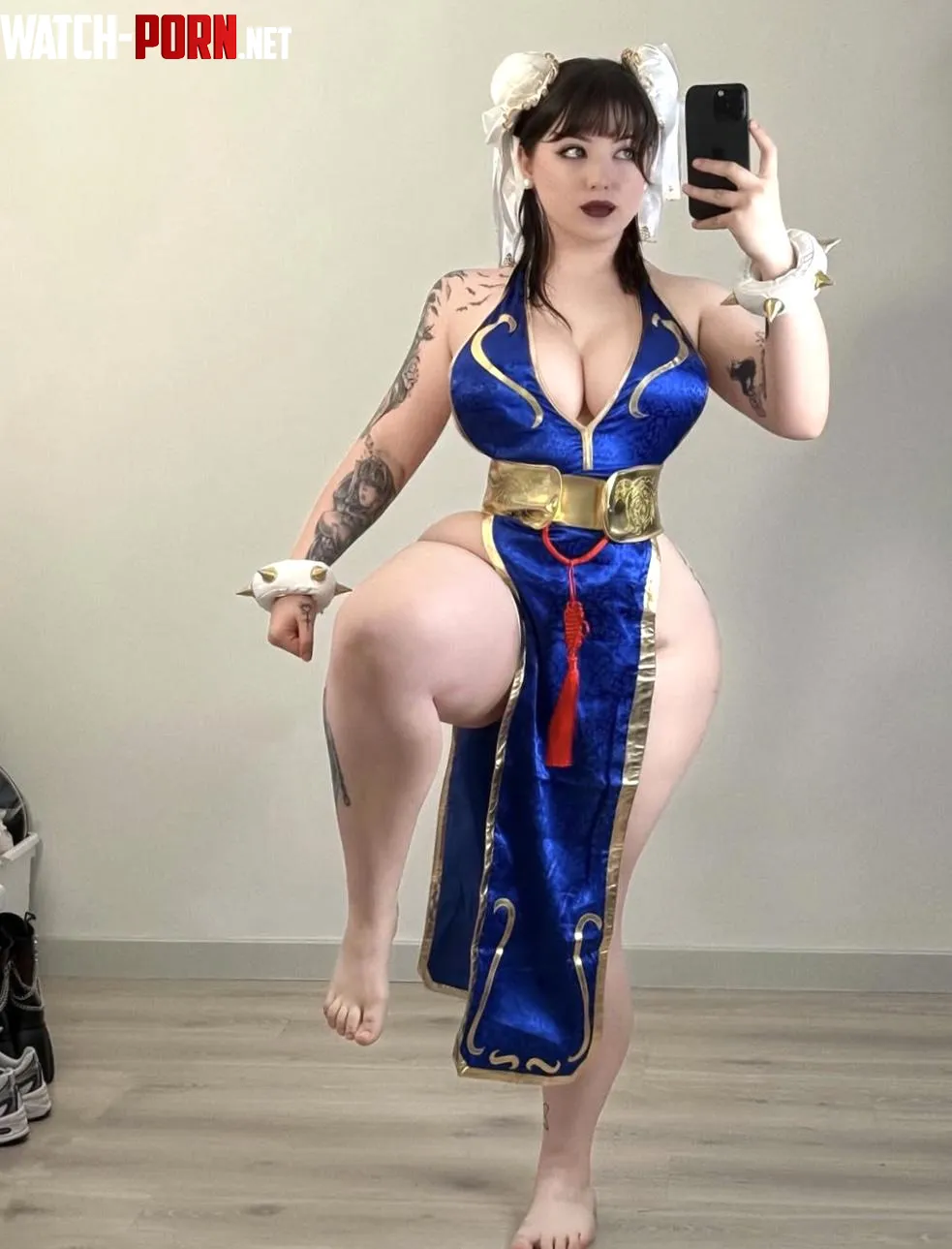 Chun Li by me (Kuroitsne) by Kuroitsunegf
