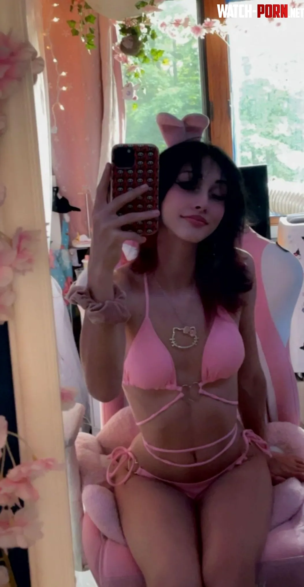 my new pink bikini. by JetEdge