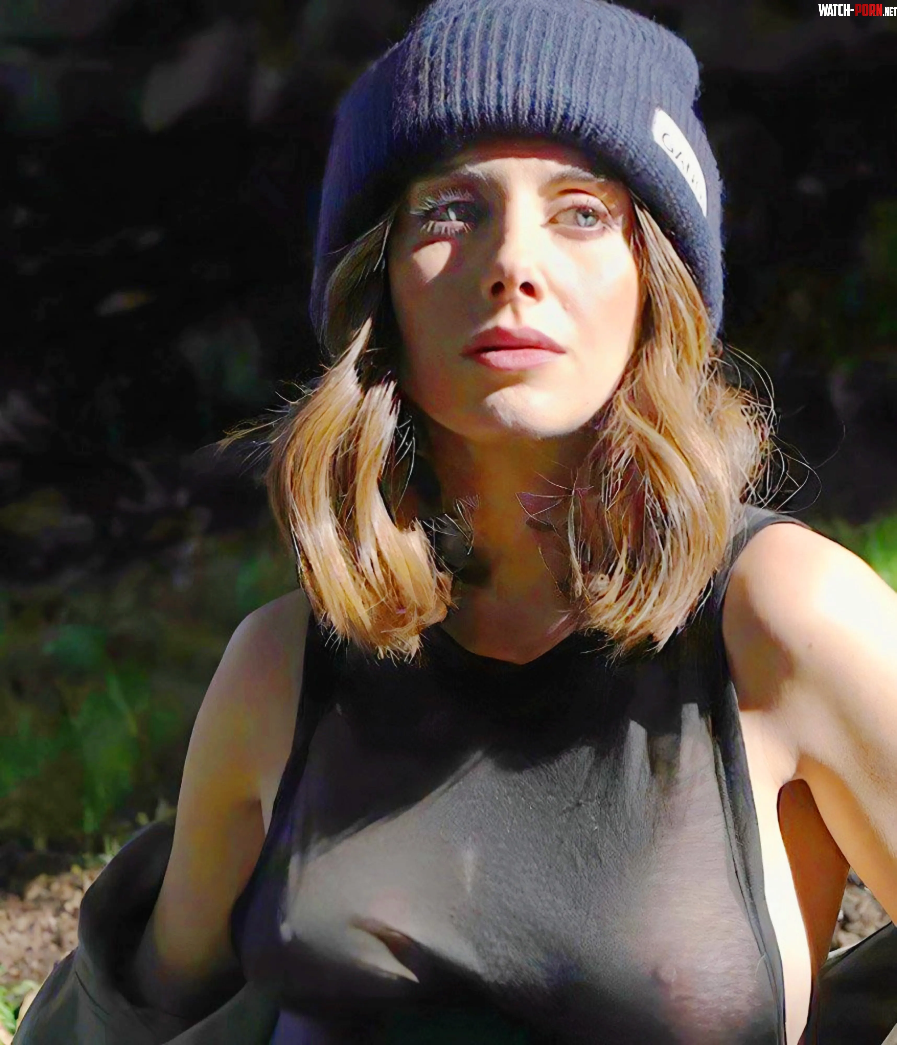 Alison Brie see-through for Basic Magazine, 2020 by zoyadest69