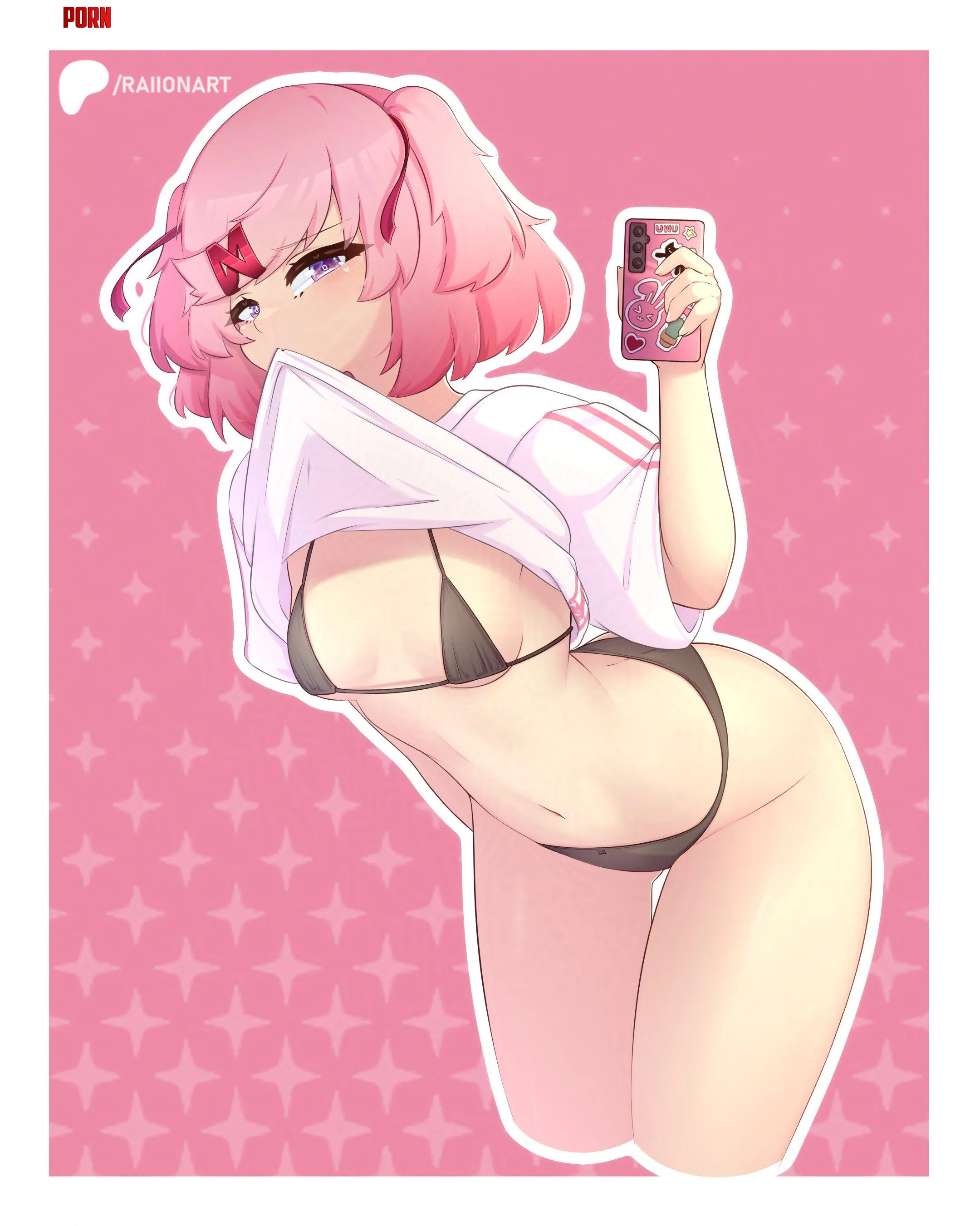 Natsuki bikini ( RaionArt ) by PangolinBetter5079