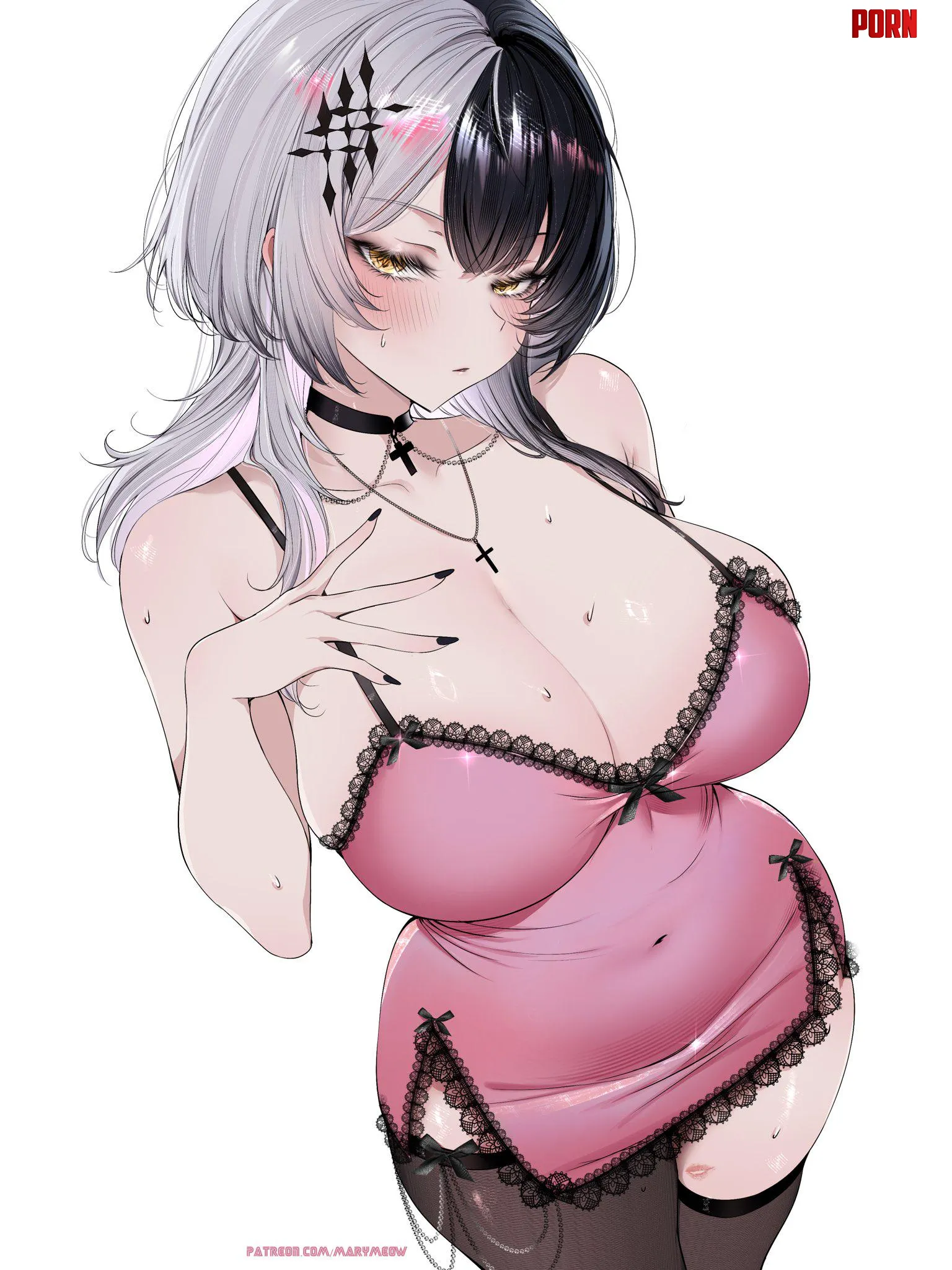 Shiori in pink dress (nyanyaqwi1) by elegantloveglimmer