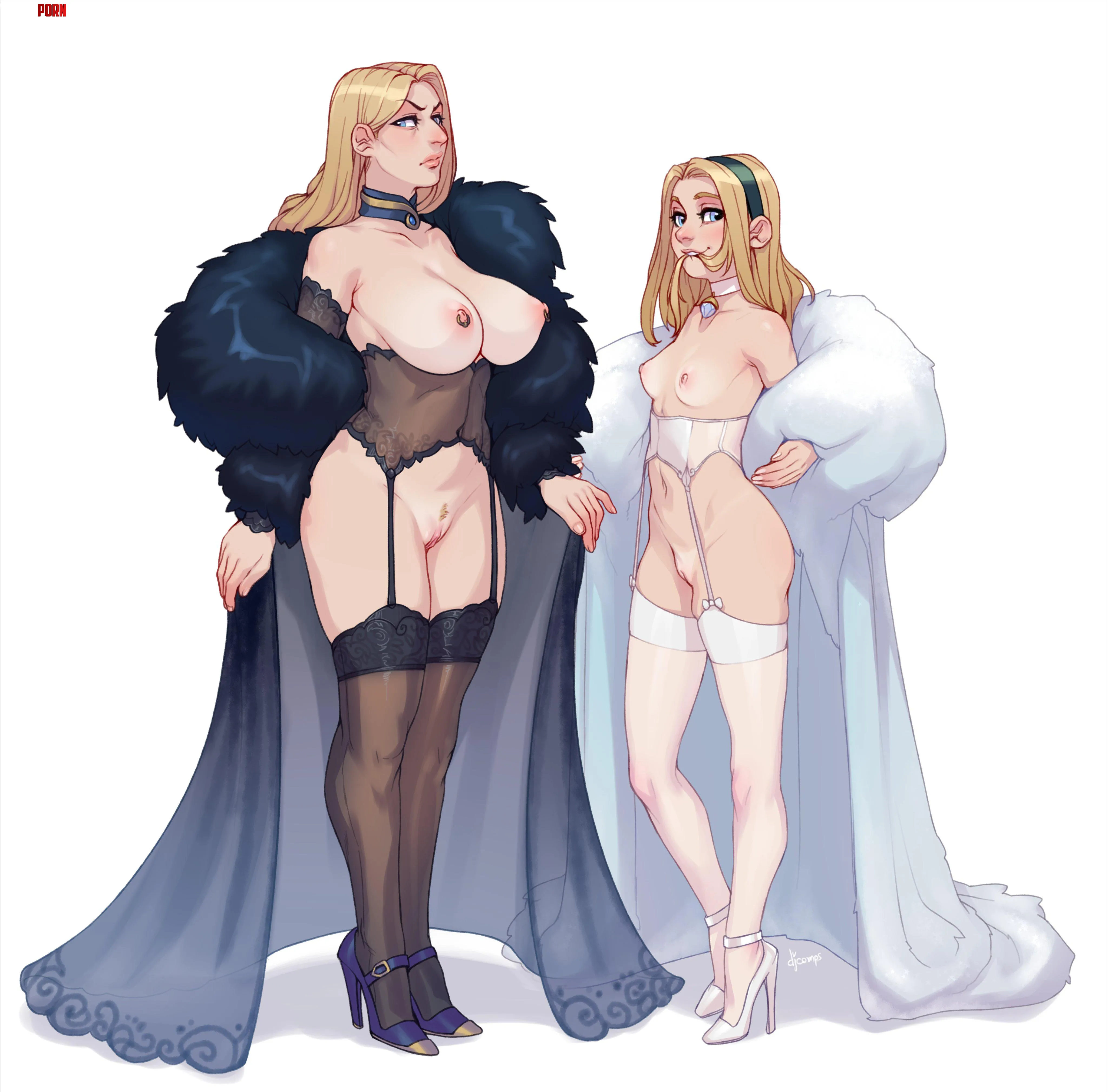 Tianna and Lux Crownguard. (DJComps) by Short-Ad224