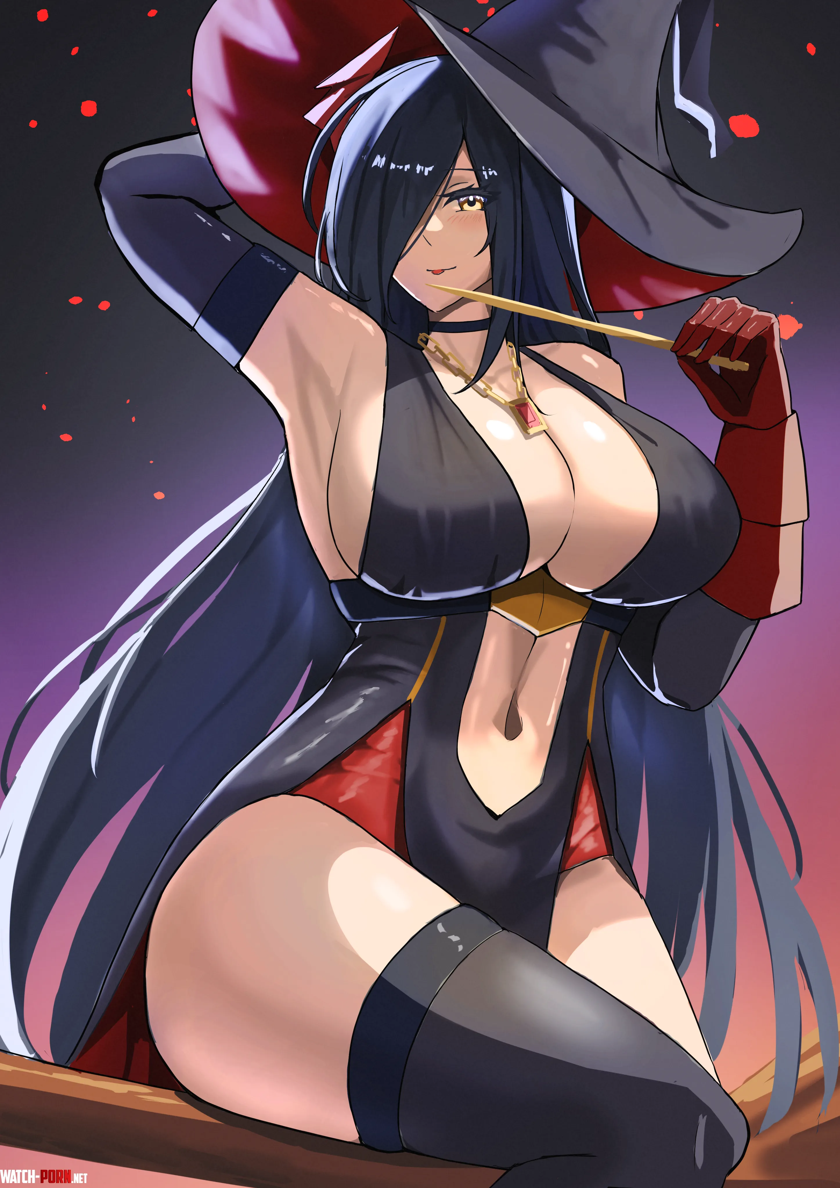 DKM Friedrich der Große as a witch (生鮭) [Azur Lane] by TheRoySez