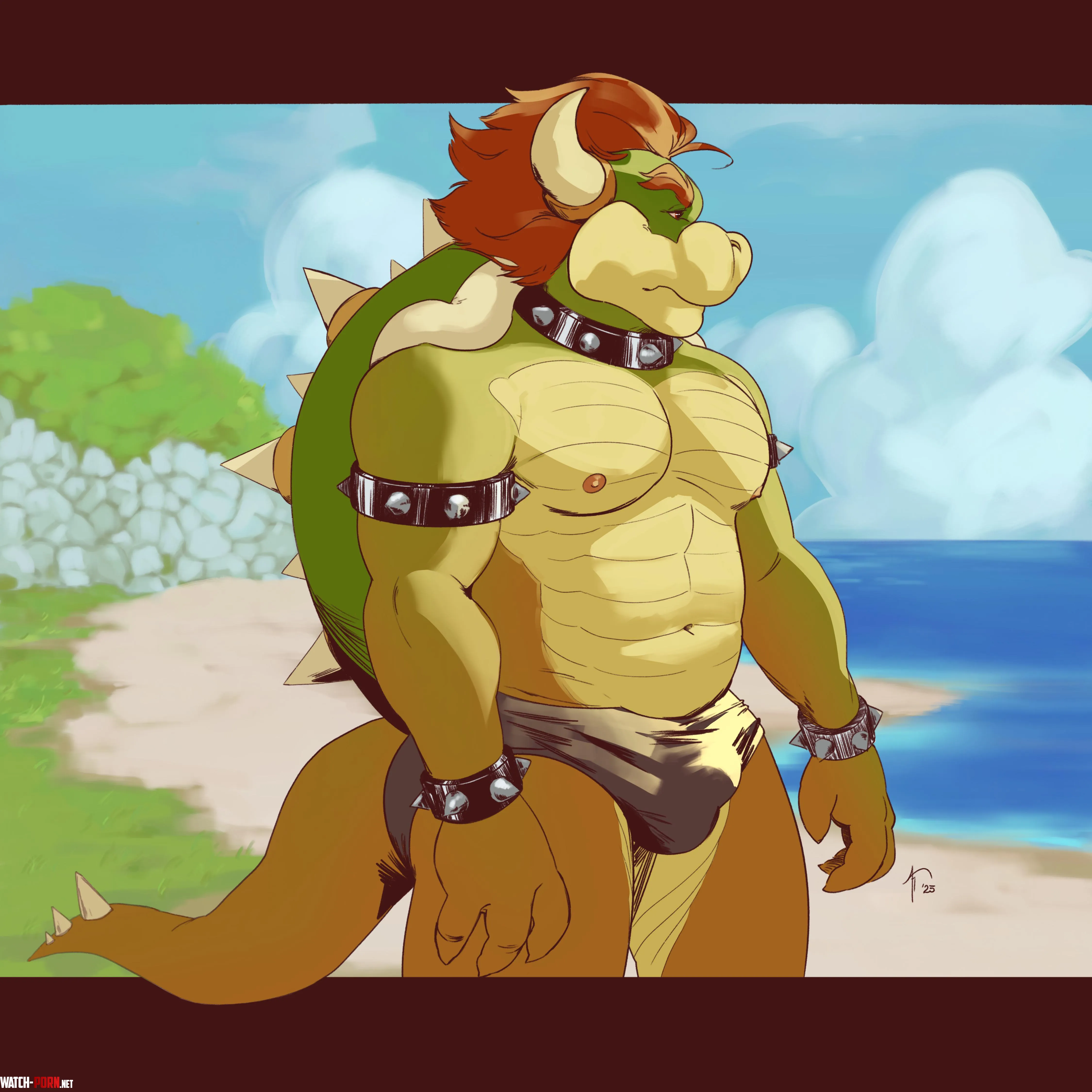 Beach Bowser by me by penismighter8