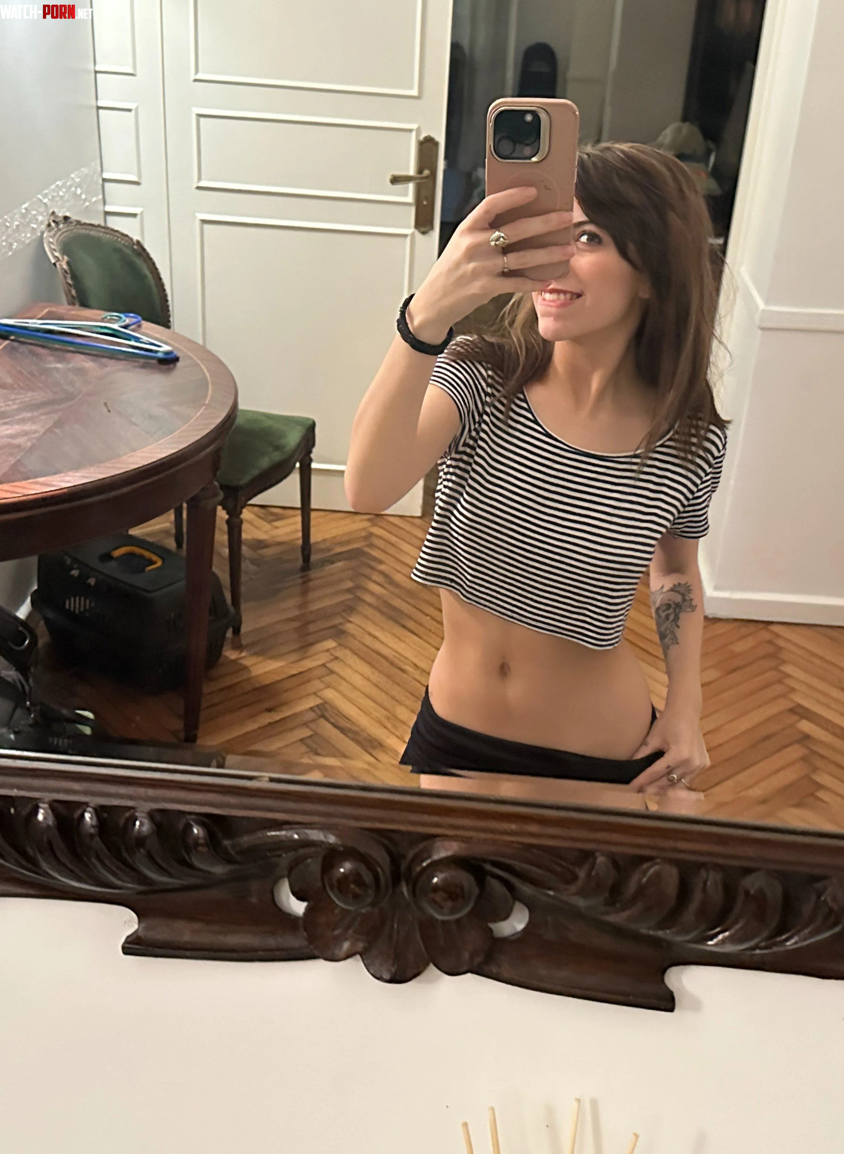 Can't go wrong with a classic croptop look by sandibelle1