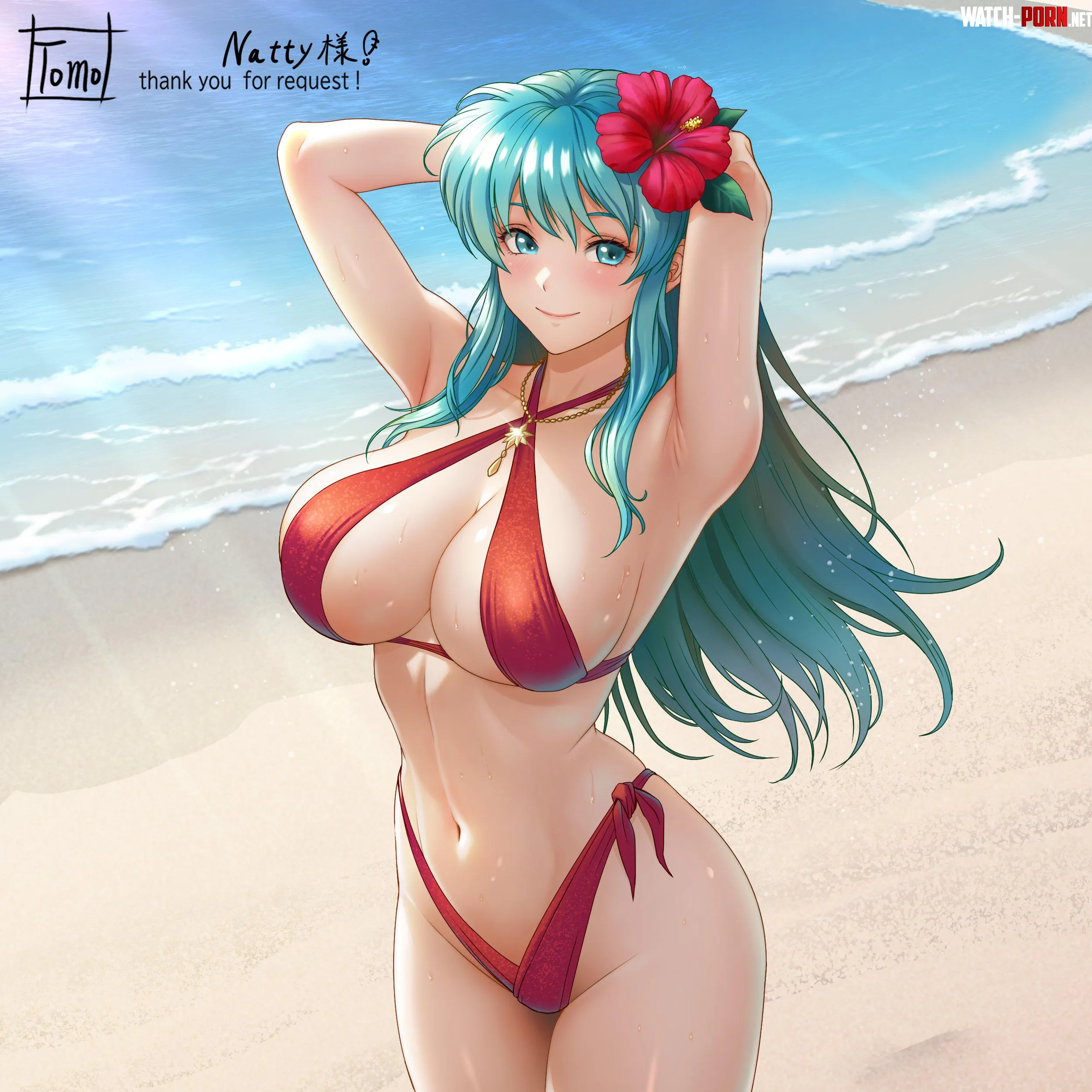 Swimsuit Erika (Tomo) [Fire Emblem] by plsbropls